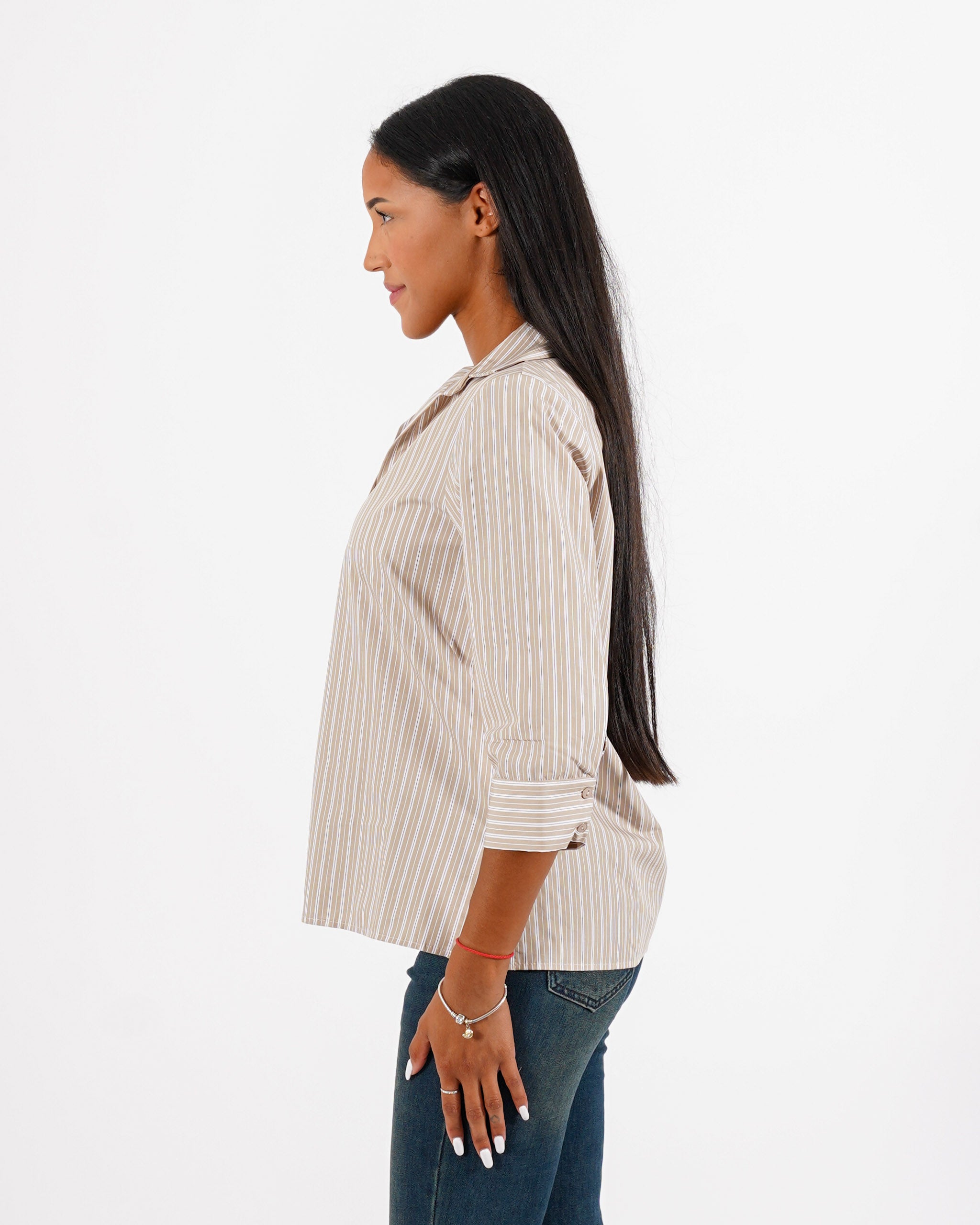 Camicia slim fit in cotone - Vorbek