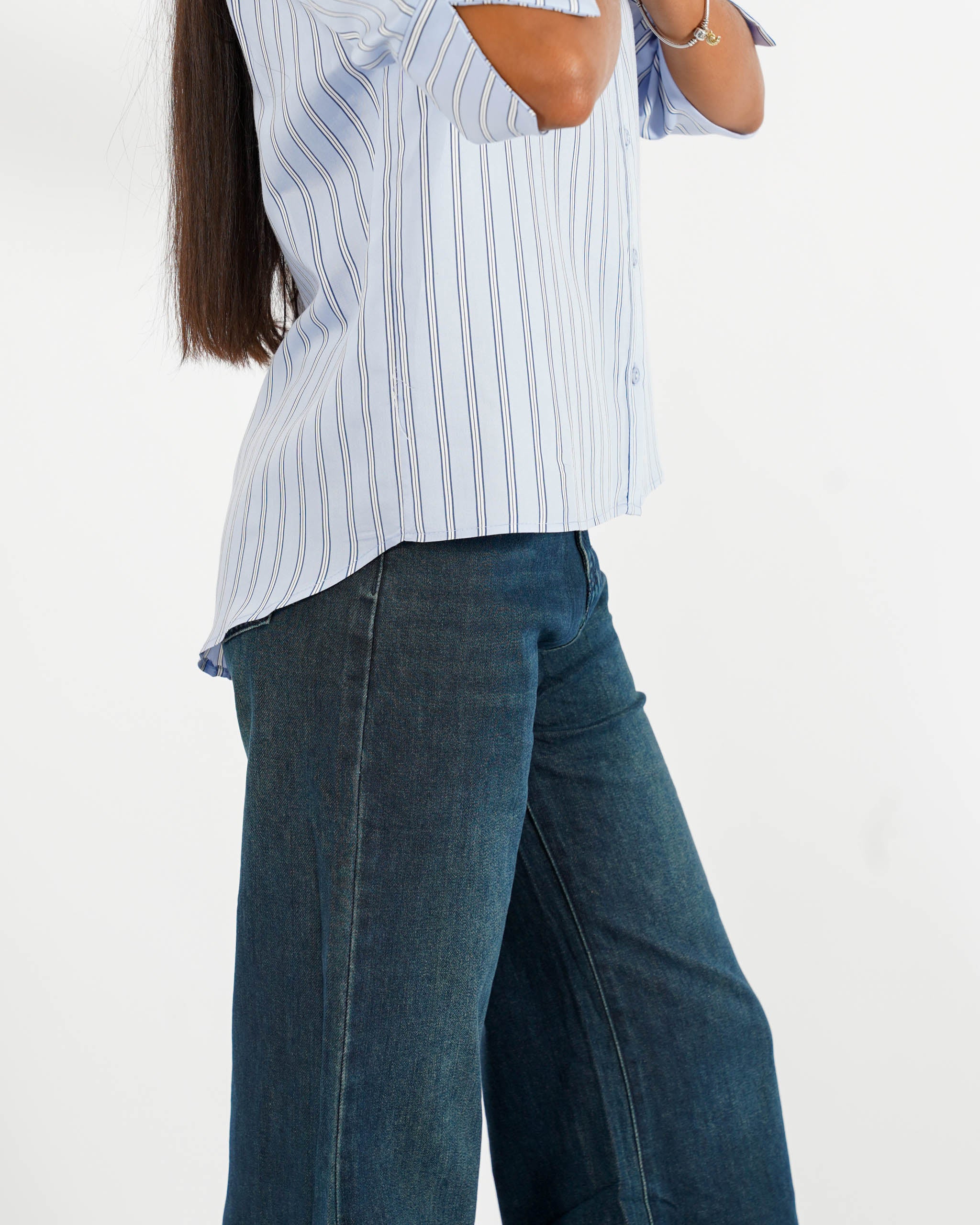 Camicia rigata in cotone - Nuoro - Hope Fashion