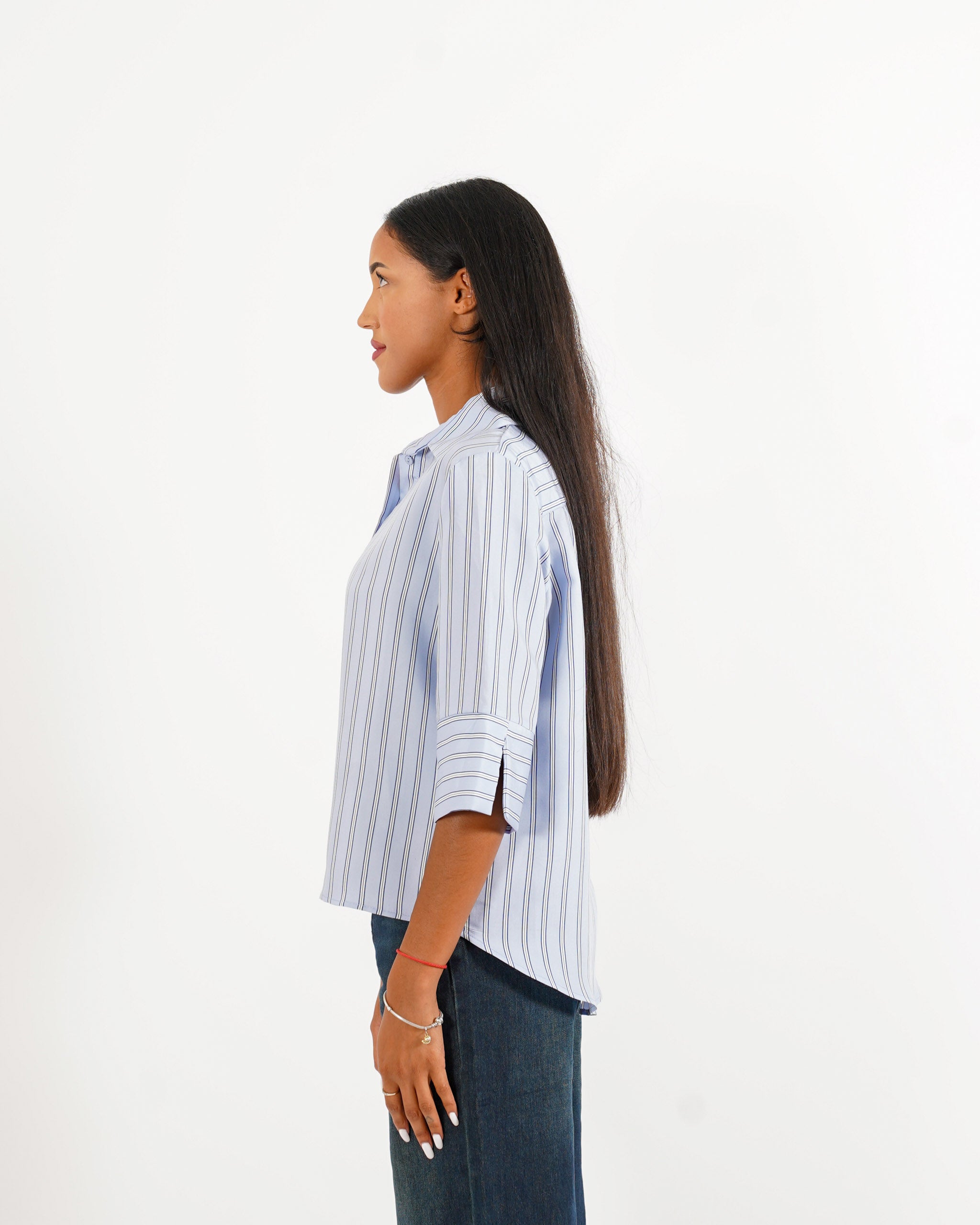 Camicia rigata in cotone - Nuoro - Hope Fashion