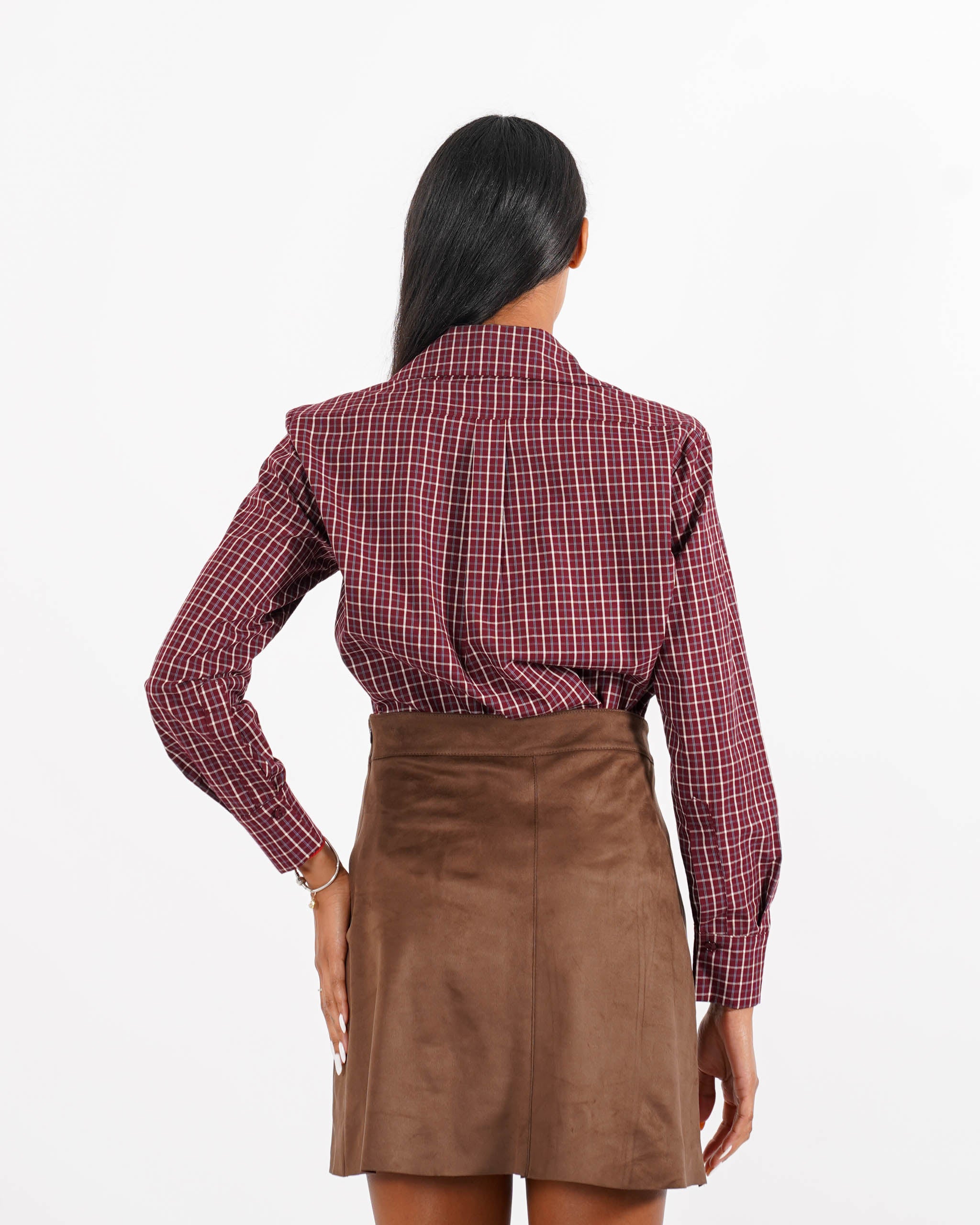 Camicia rigata basic in cotone - Fulvia