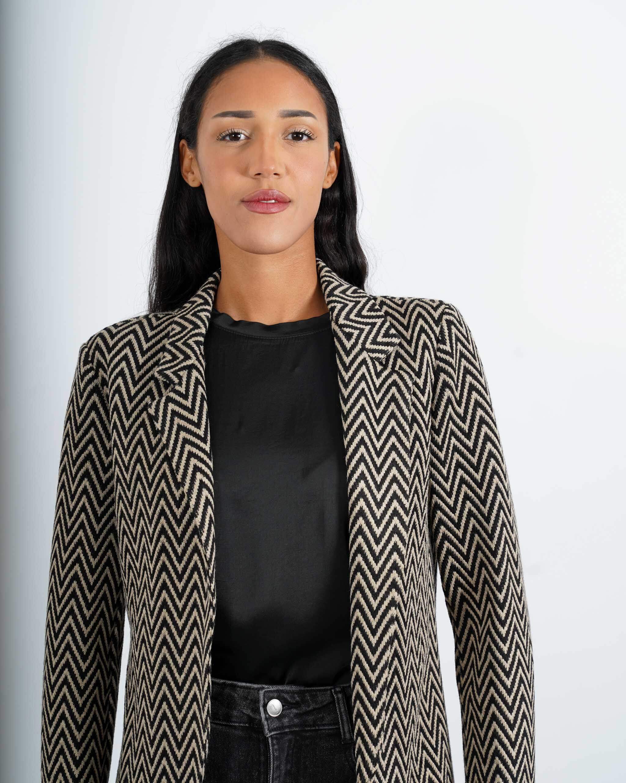 Giacca aperta slim fit in punto stoffa - Willis - Hope Fashion