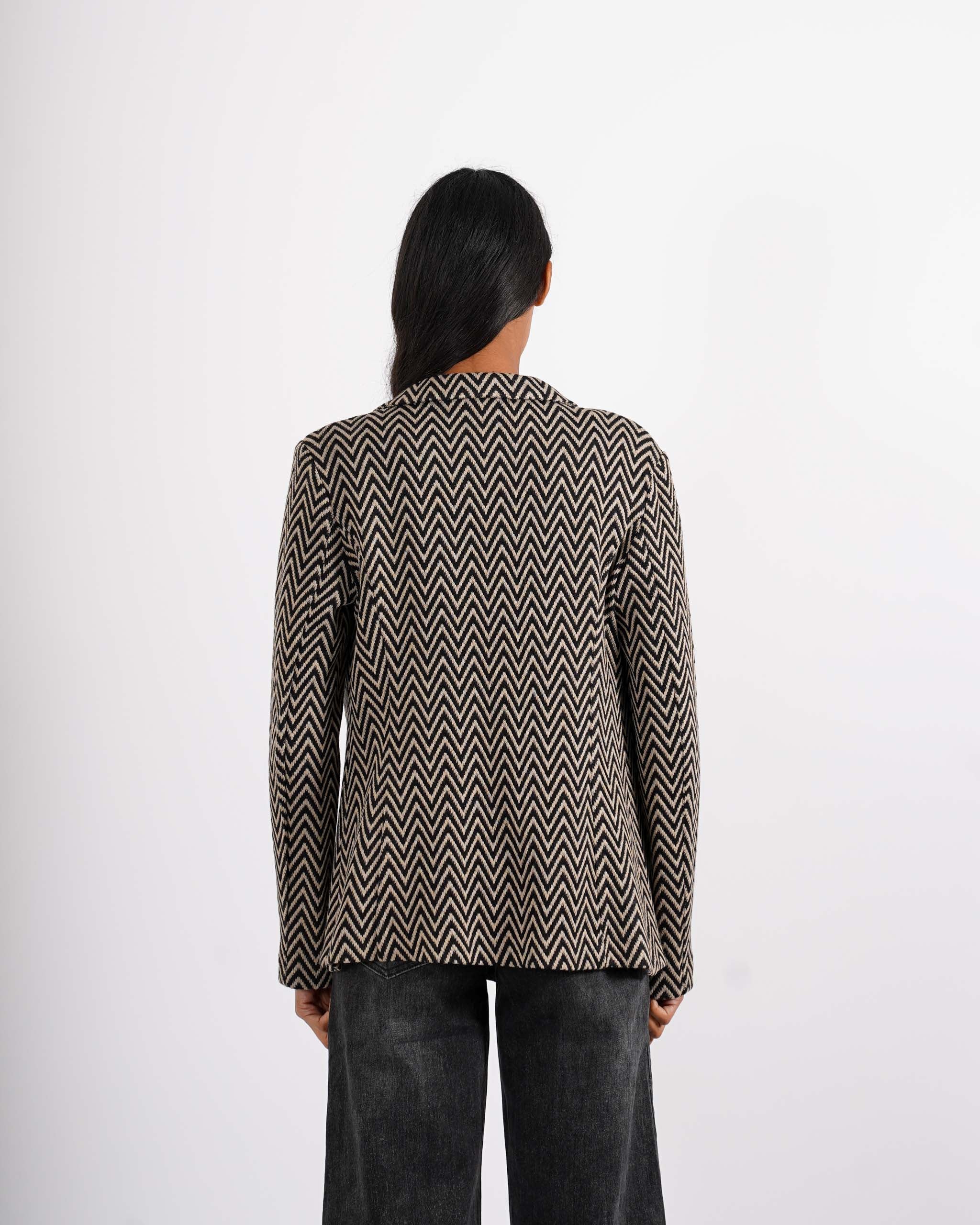 Giacca aperta slim fit in punto stoffa - Willis