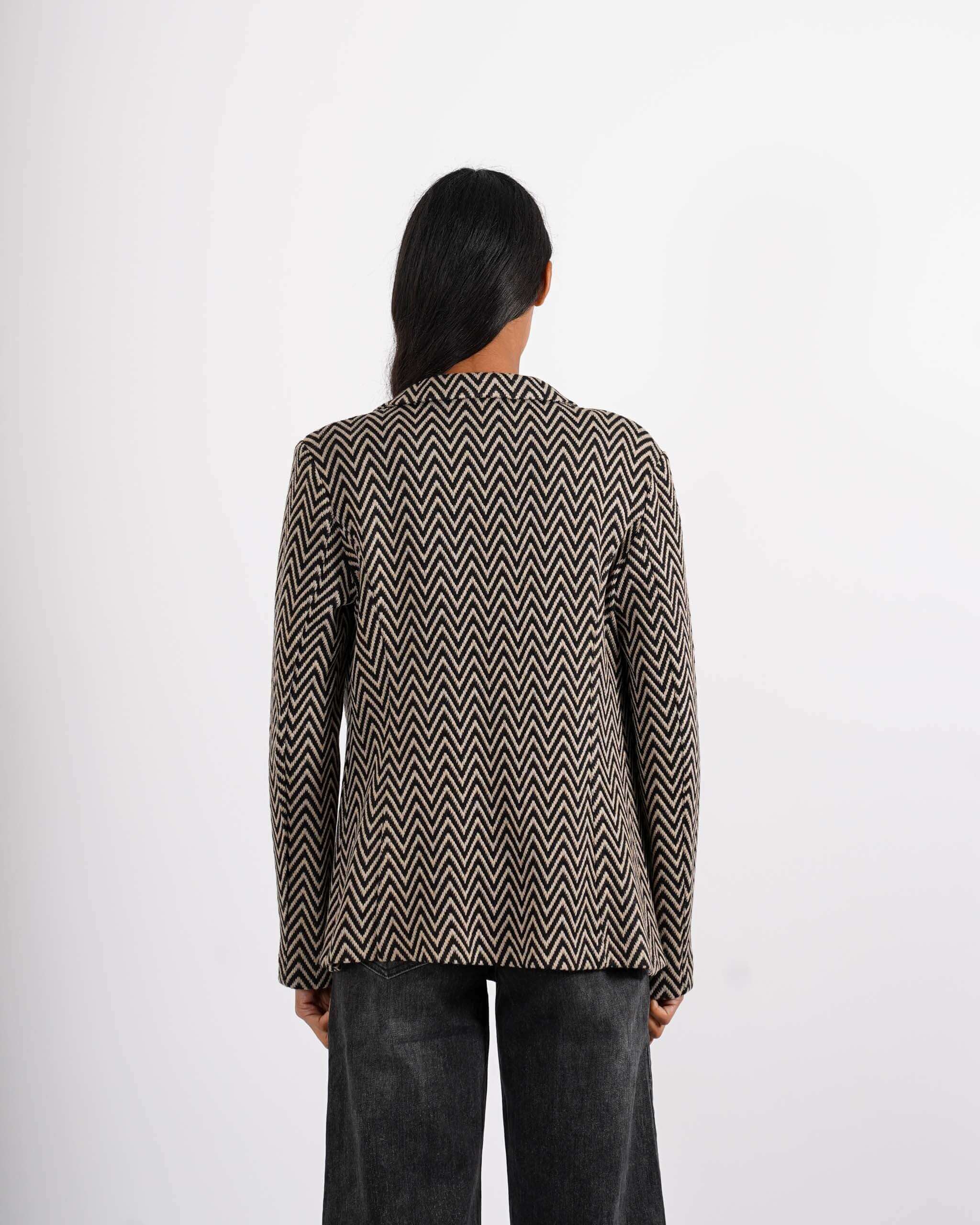 Giacca aperta slim fit in punto stoffa - Willis - Hope Fashion