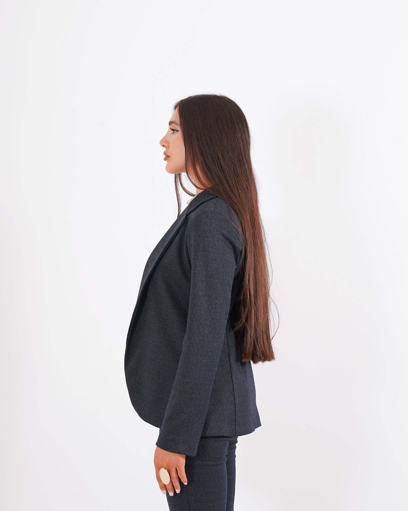 Giacca aperta slim fit in punto stoffa - Willis