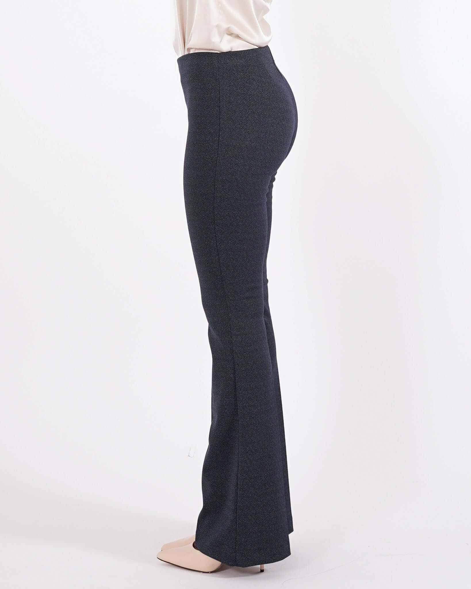 Pantaloni a zampa in punto stoffa - Morales - Hope Fashion