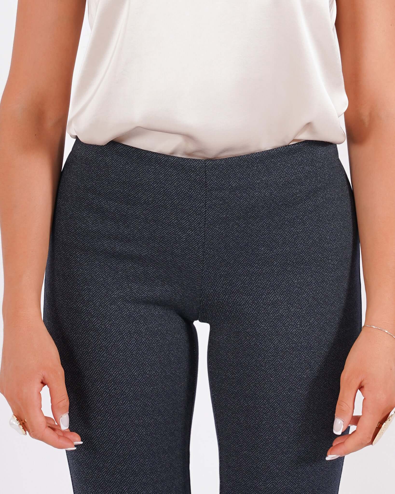 Pantaloni a zampa in punto stoffa - Morales - Hope Fashion