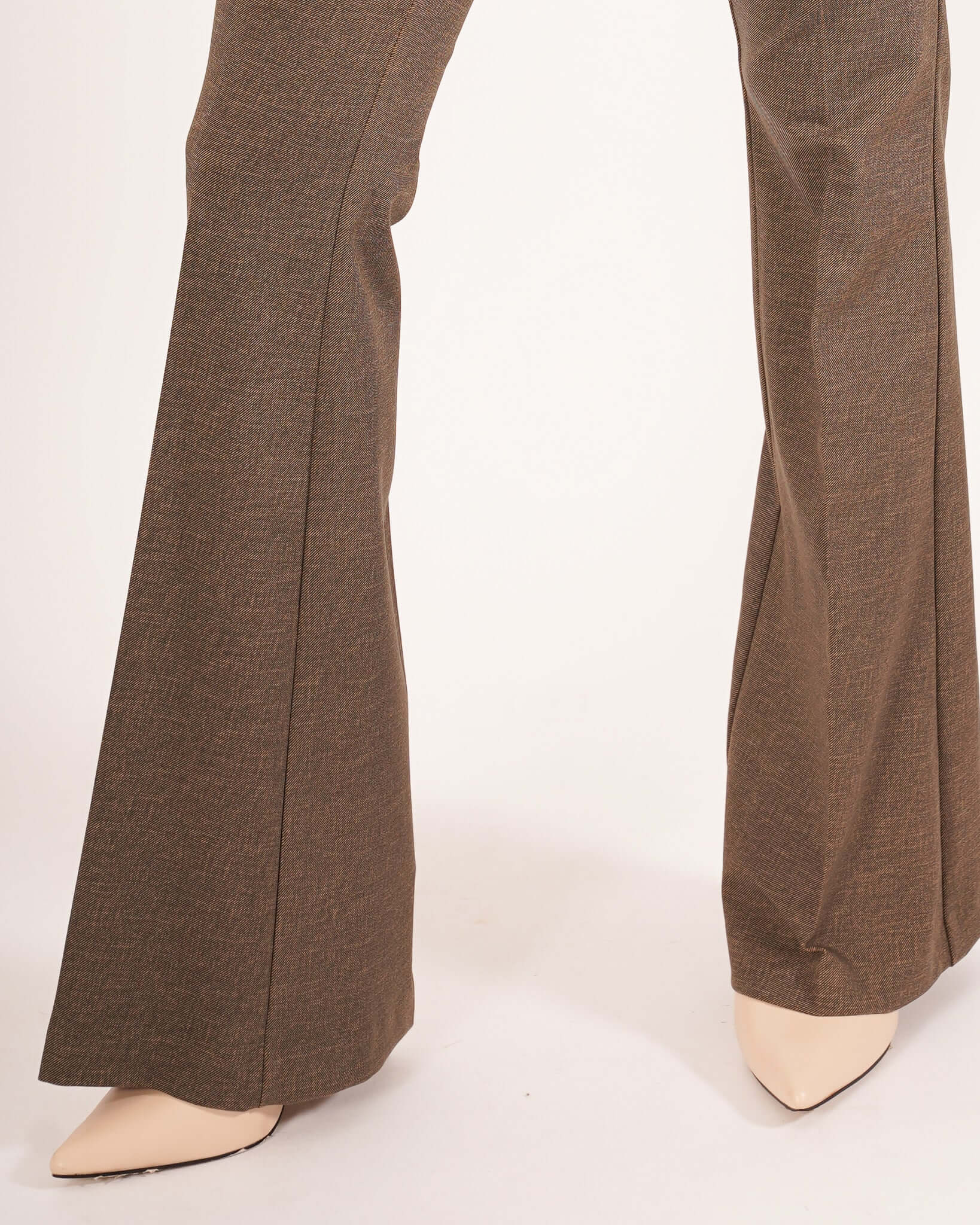 Pantaloni a zampa in punto stoffa - Morales - Hope Fashion