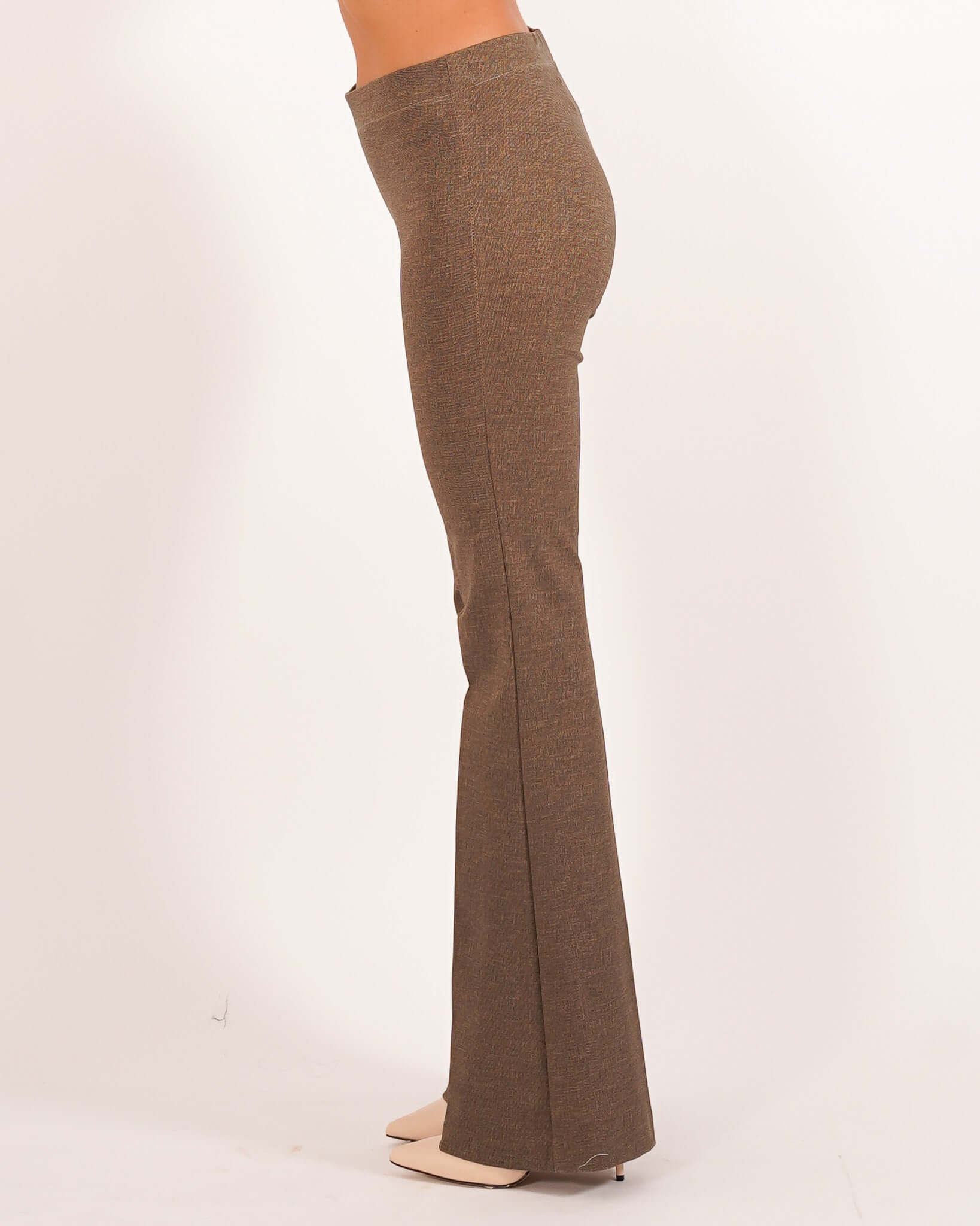 Pantaloni a zampa in punto stoffa - Morales - Hope Fashion
