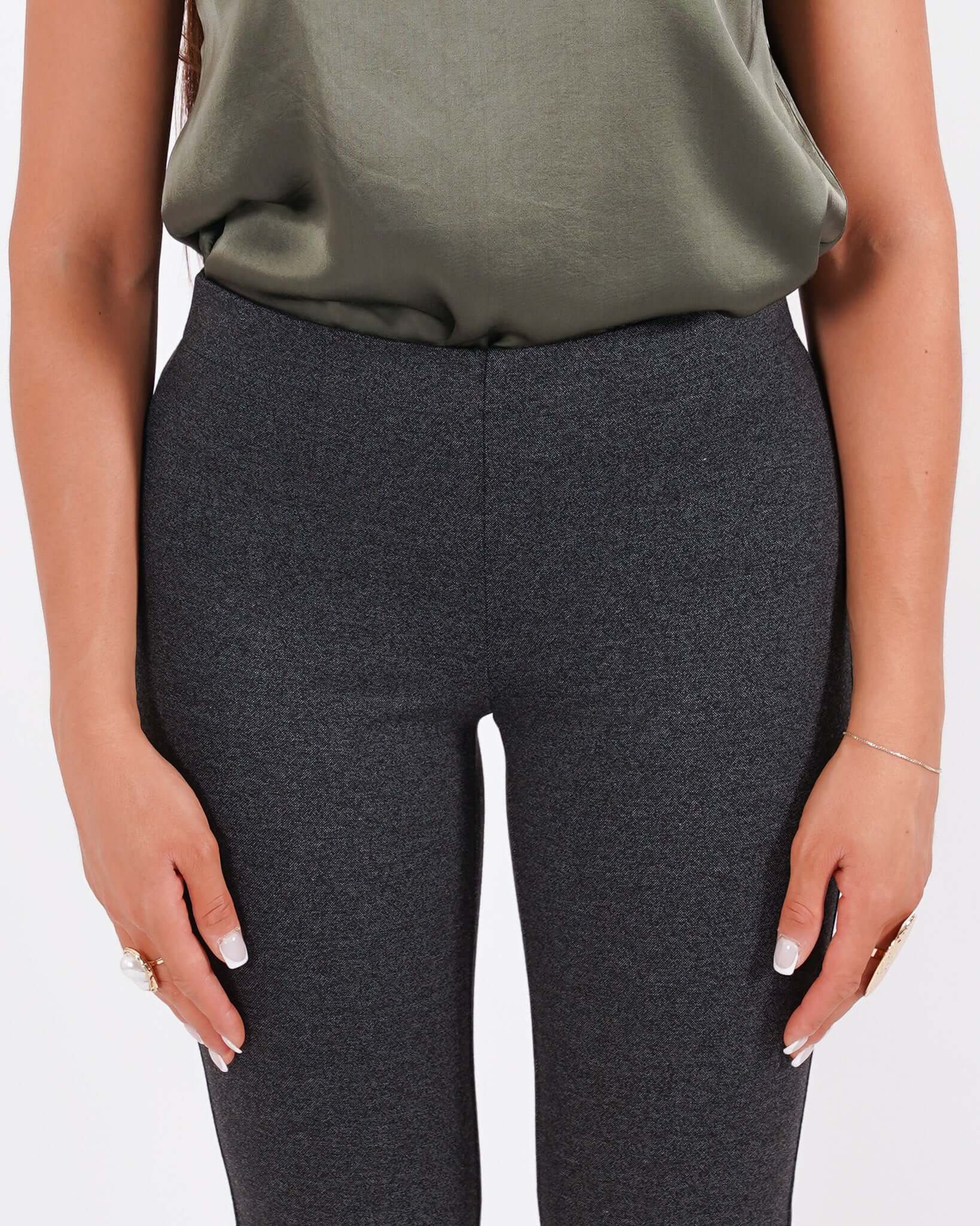 Pantaloni a zampa in punto stoffa - Morales - Hope Fashion