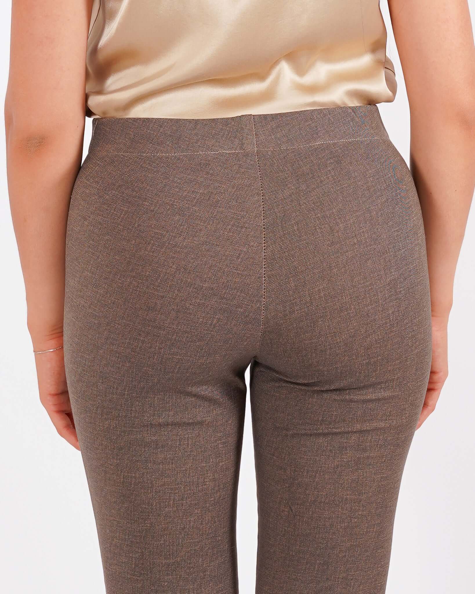 Pantaloni a trombetta in tessuto stretch - Taipei - Hope Fashion