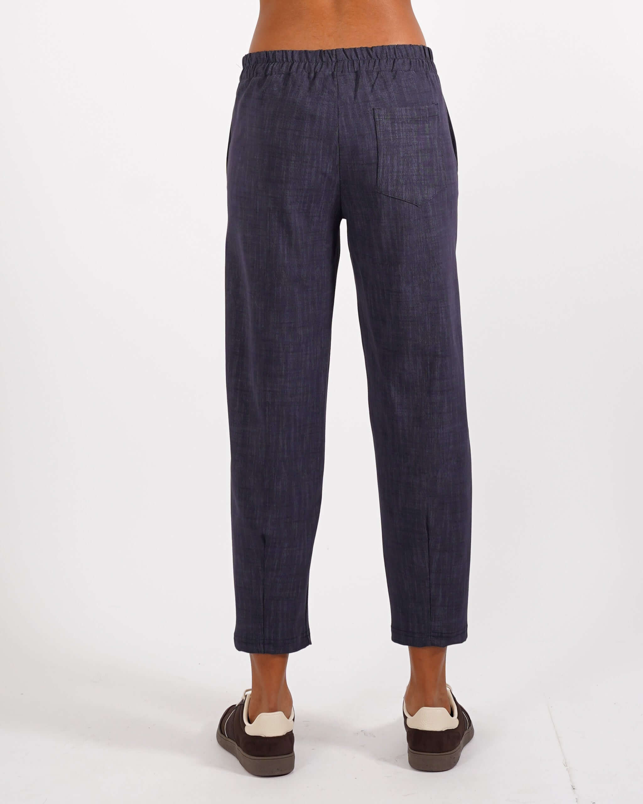 Pantaloni baloon in denim stretch - Ortigia - Hope Fashion