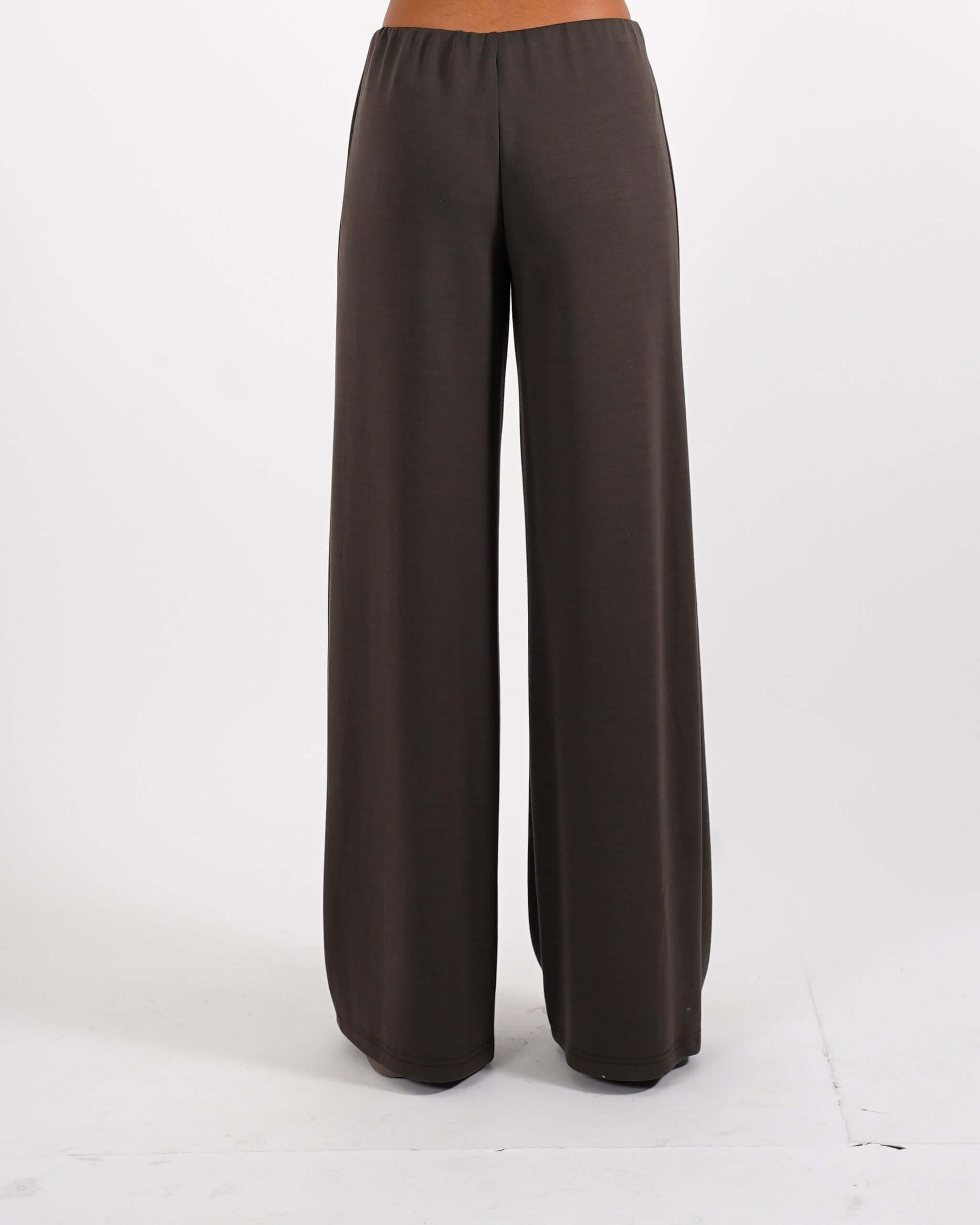 Pantaloni felpa gamba larga con vita regolare - Chiara - Hope Fashion