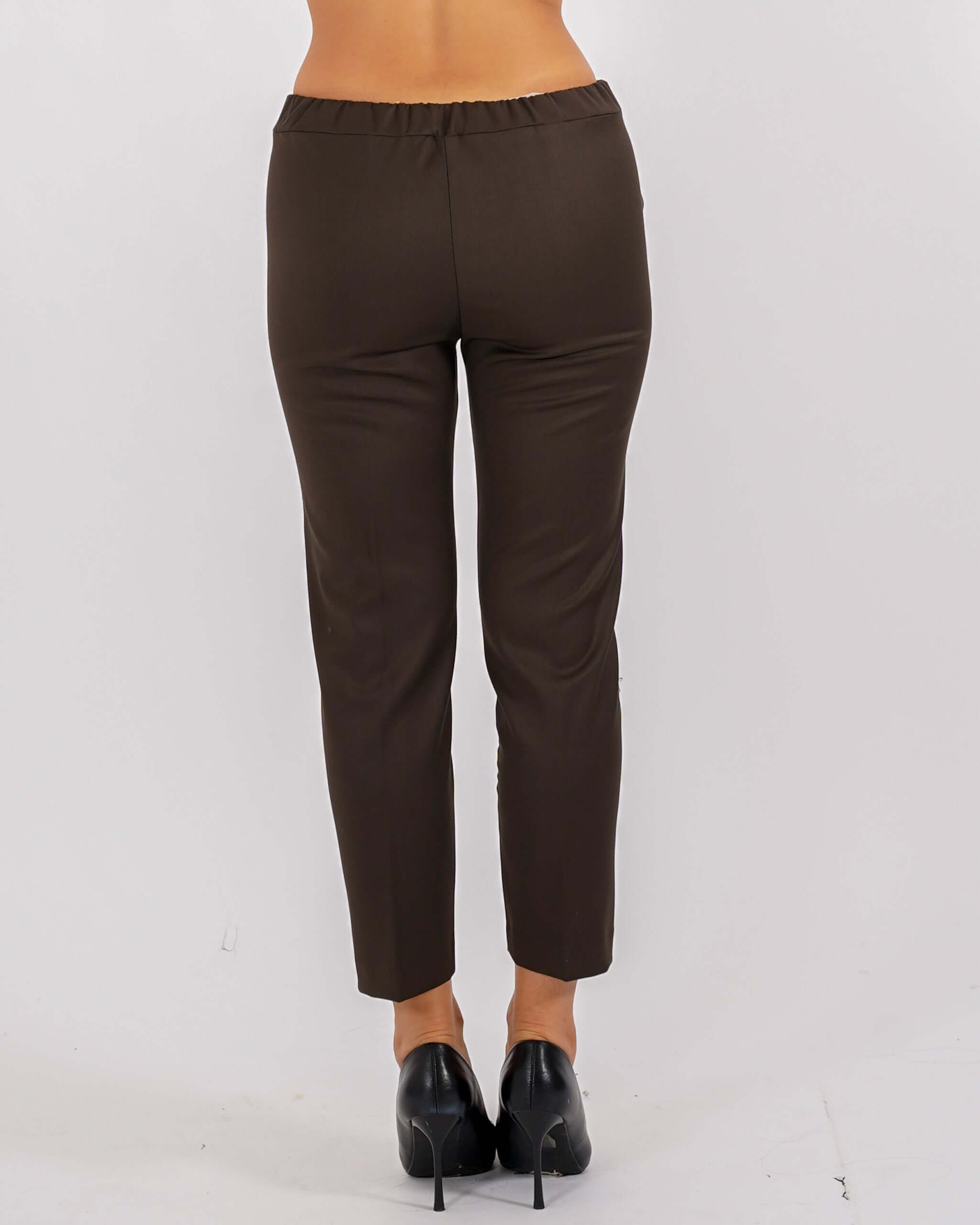 Pantaloni slim fit in tessuto diagonale - Judas
