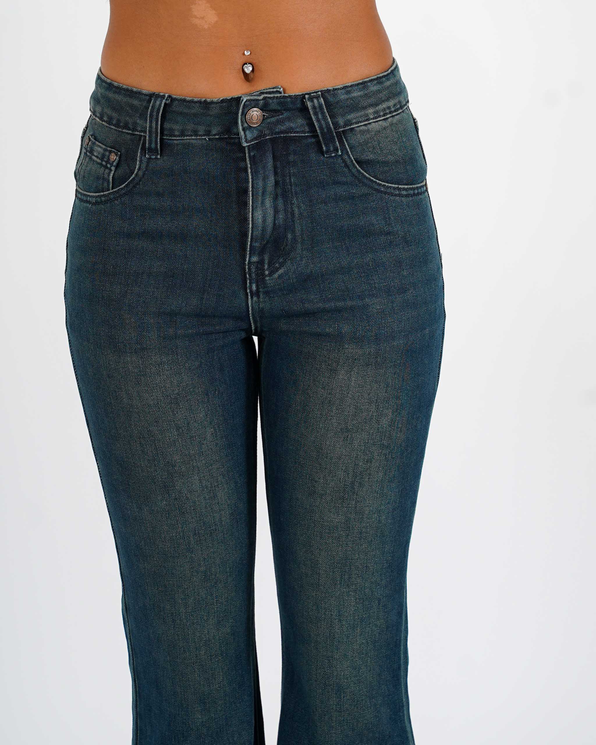 Jeans slim fit con fondo regular - Milagros
