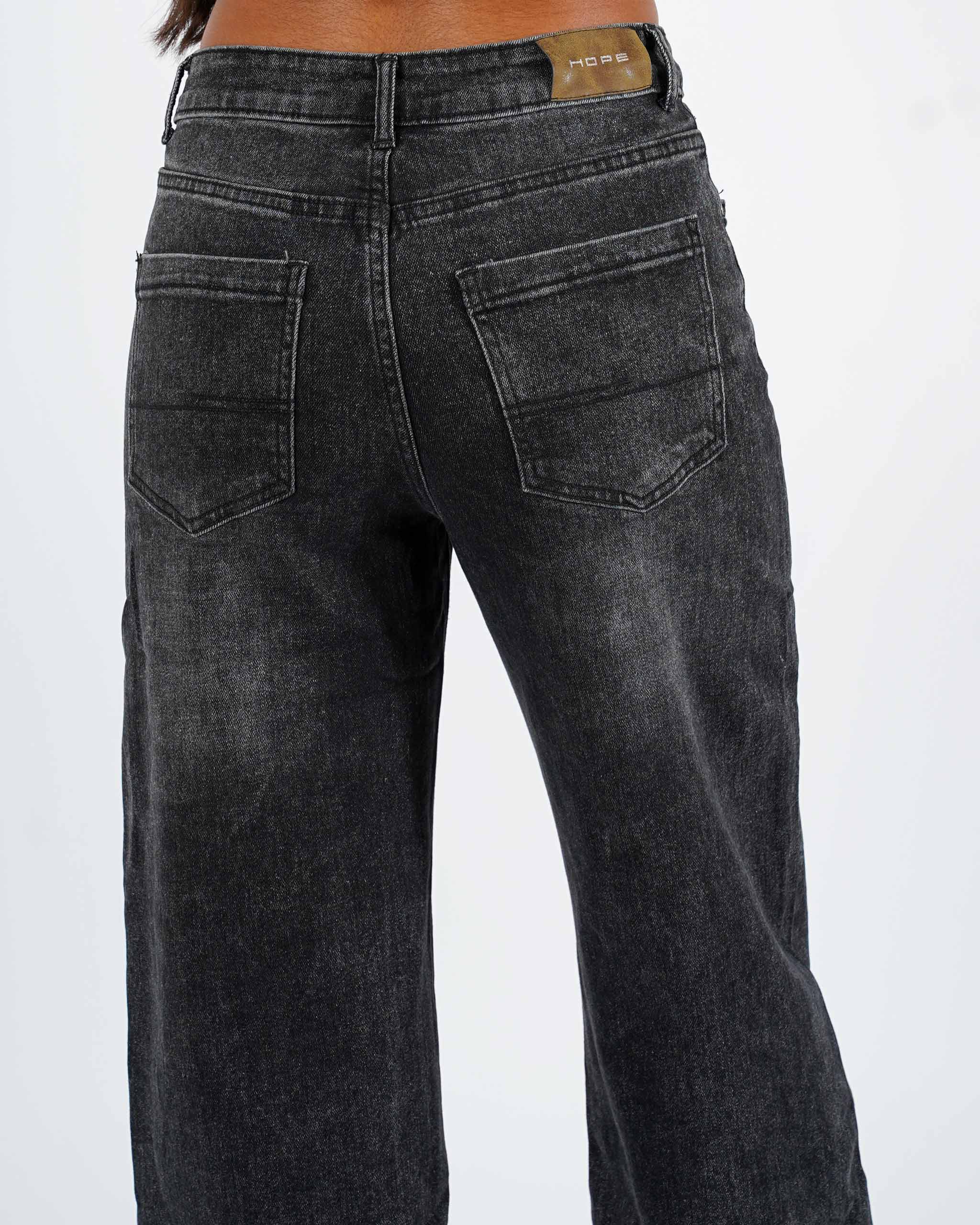 Jeans balloon fit in tela denim - Alfreda