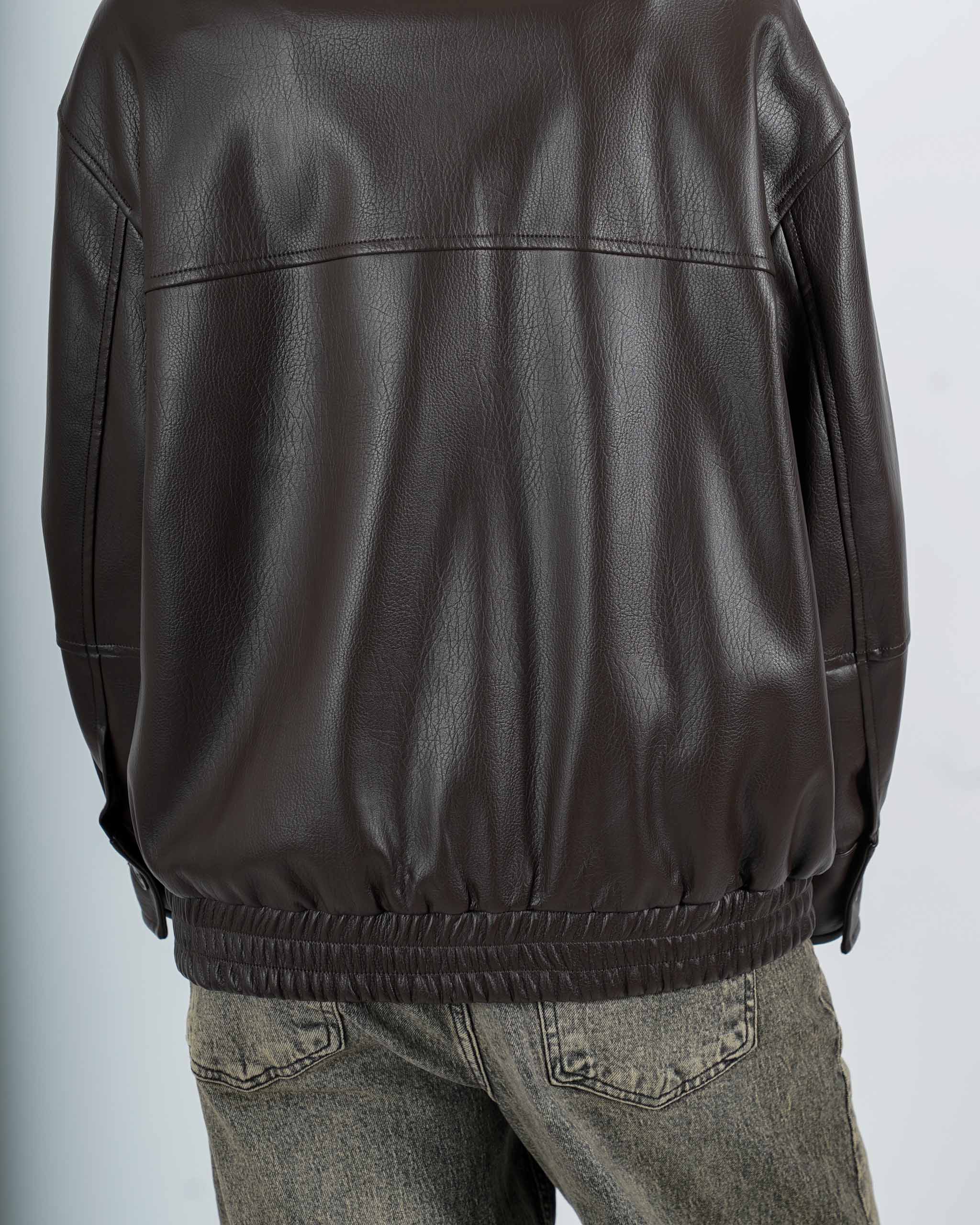 Bomber over in ecopelle - Clementina