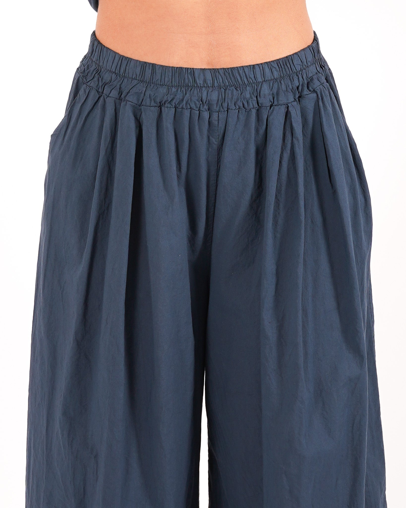 Coordinato camicia con nodo e pantaloni cropped - Dulcinea