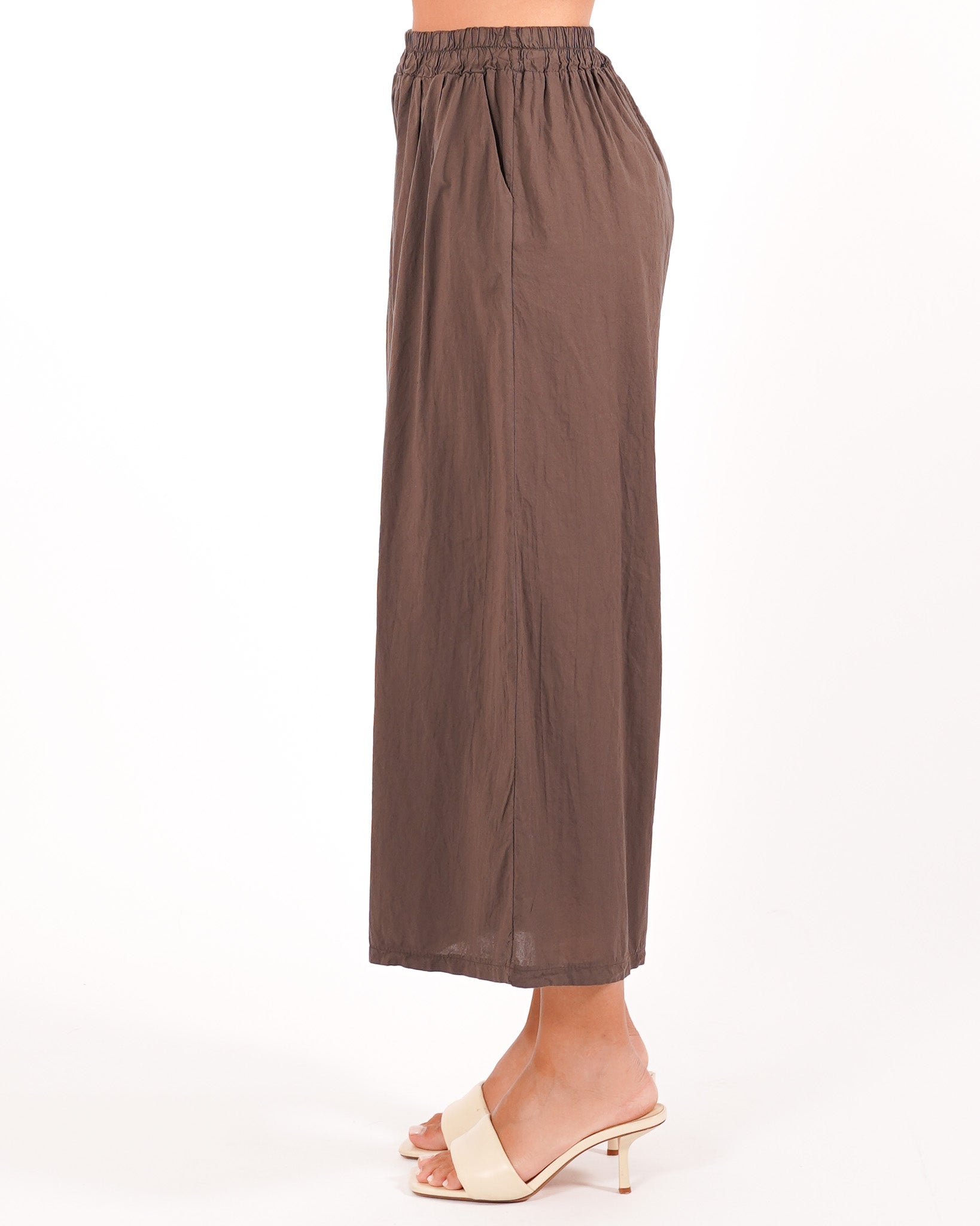 Coordinato camicia con nodo e pantaloni cropped - Dulcinea