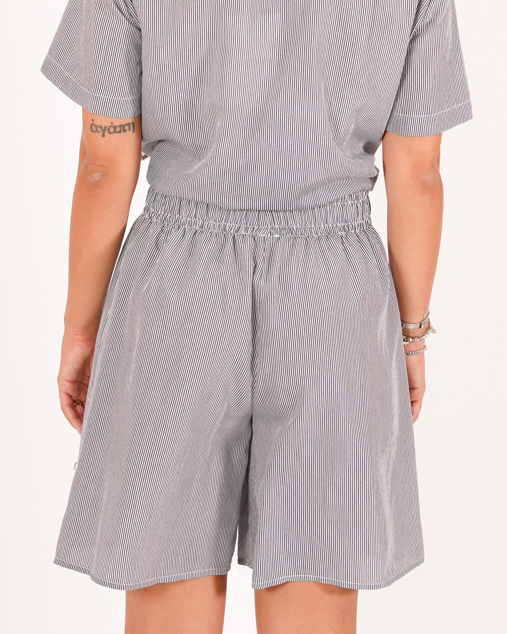 Coordinato camicia con nodo e bermuda - Antioca