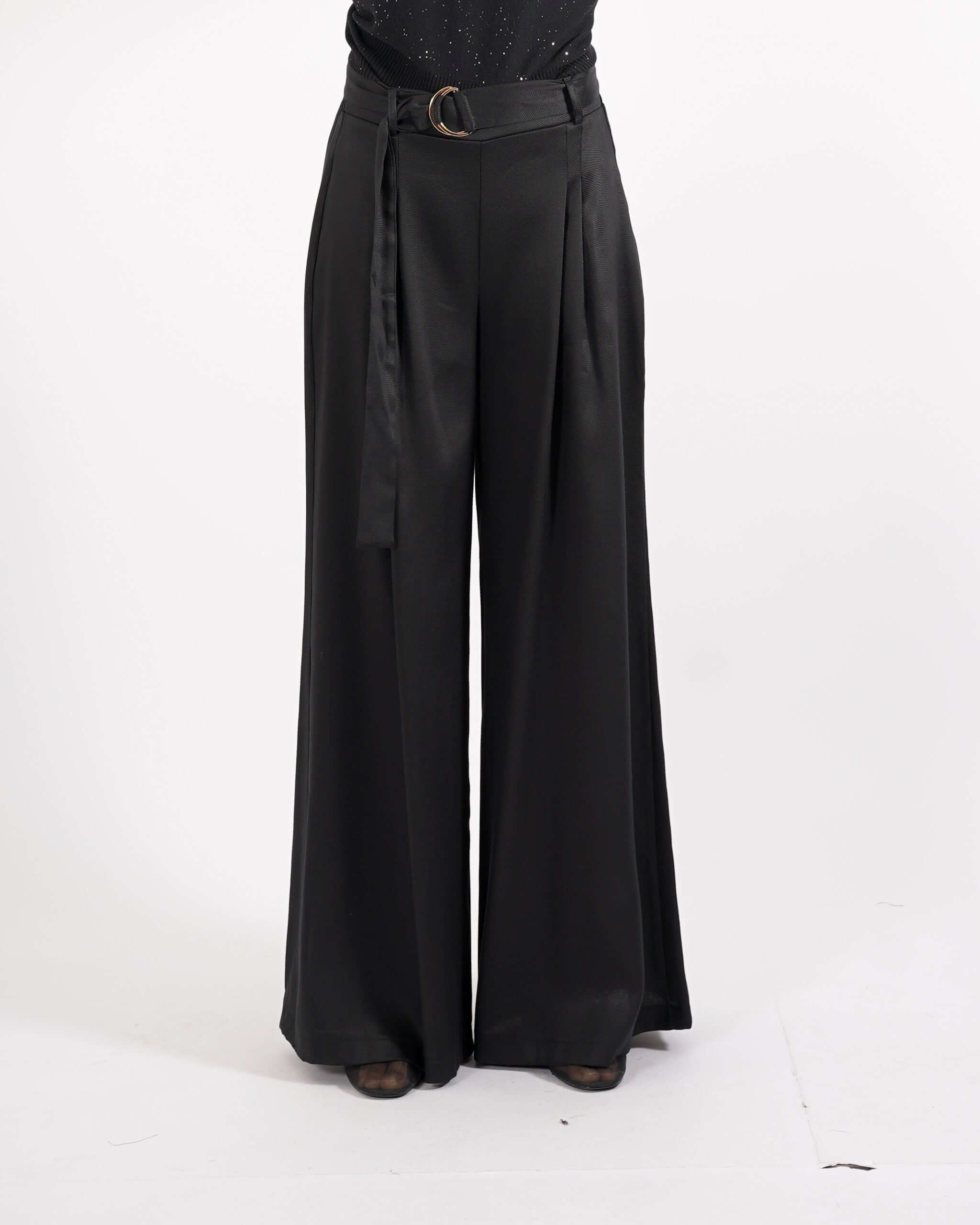 Pantaloni con cintura e pence - Alleanza - Hope Fashion