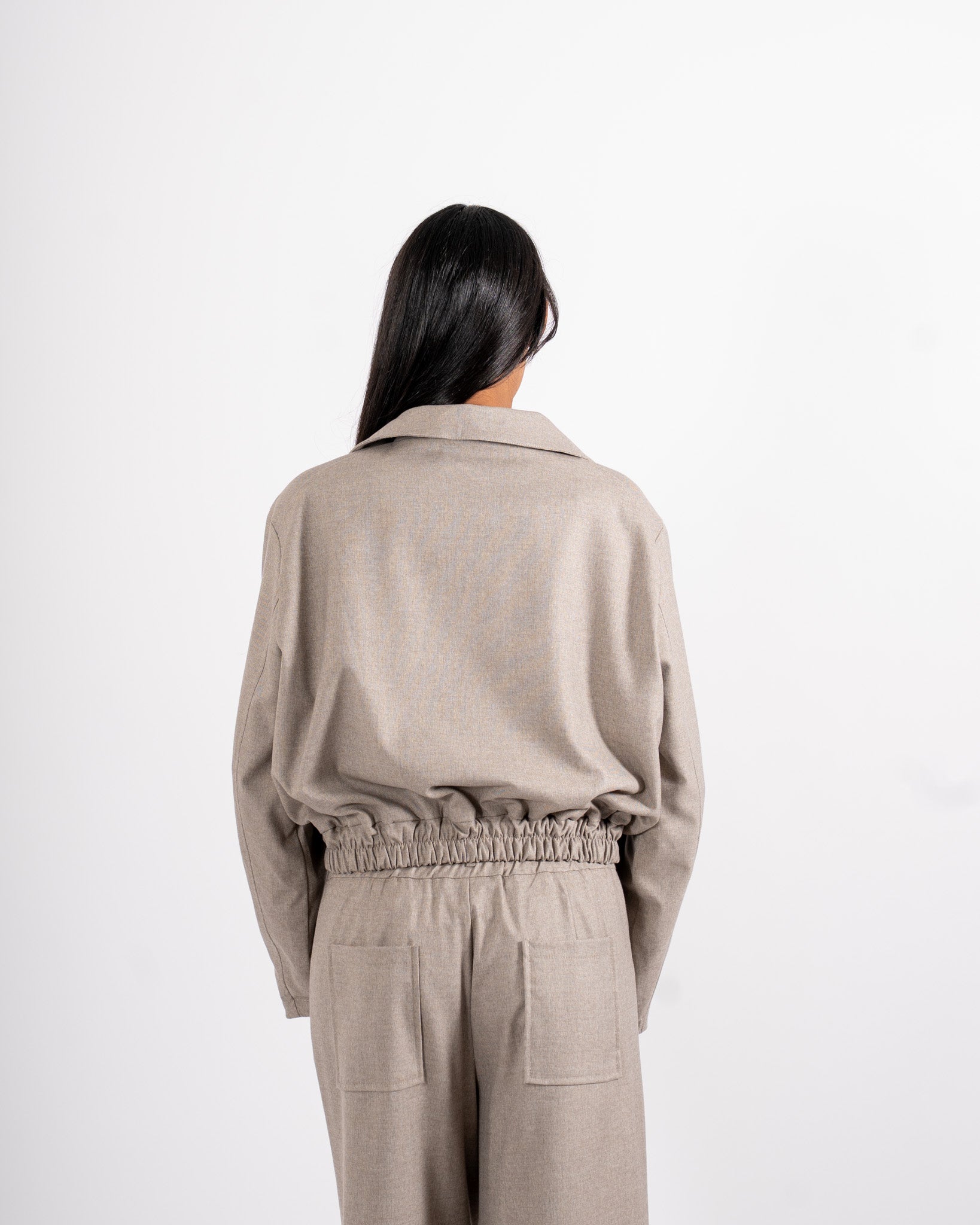 Bomber con zip e tasche - Sisle