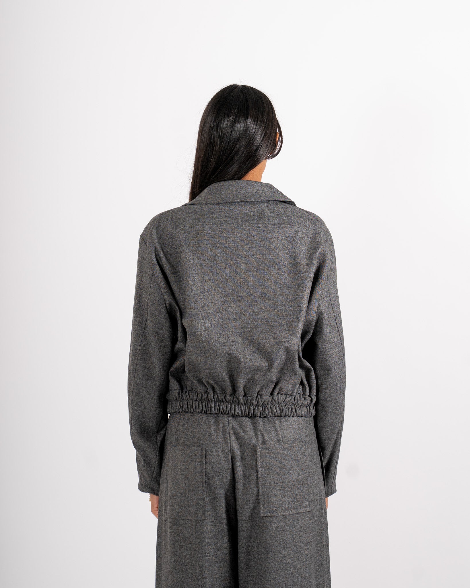Bomber con zip e tasche - Sisle