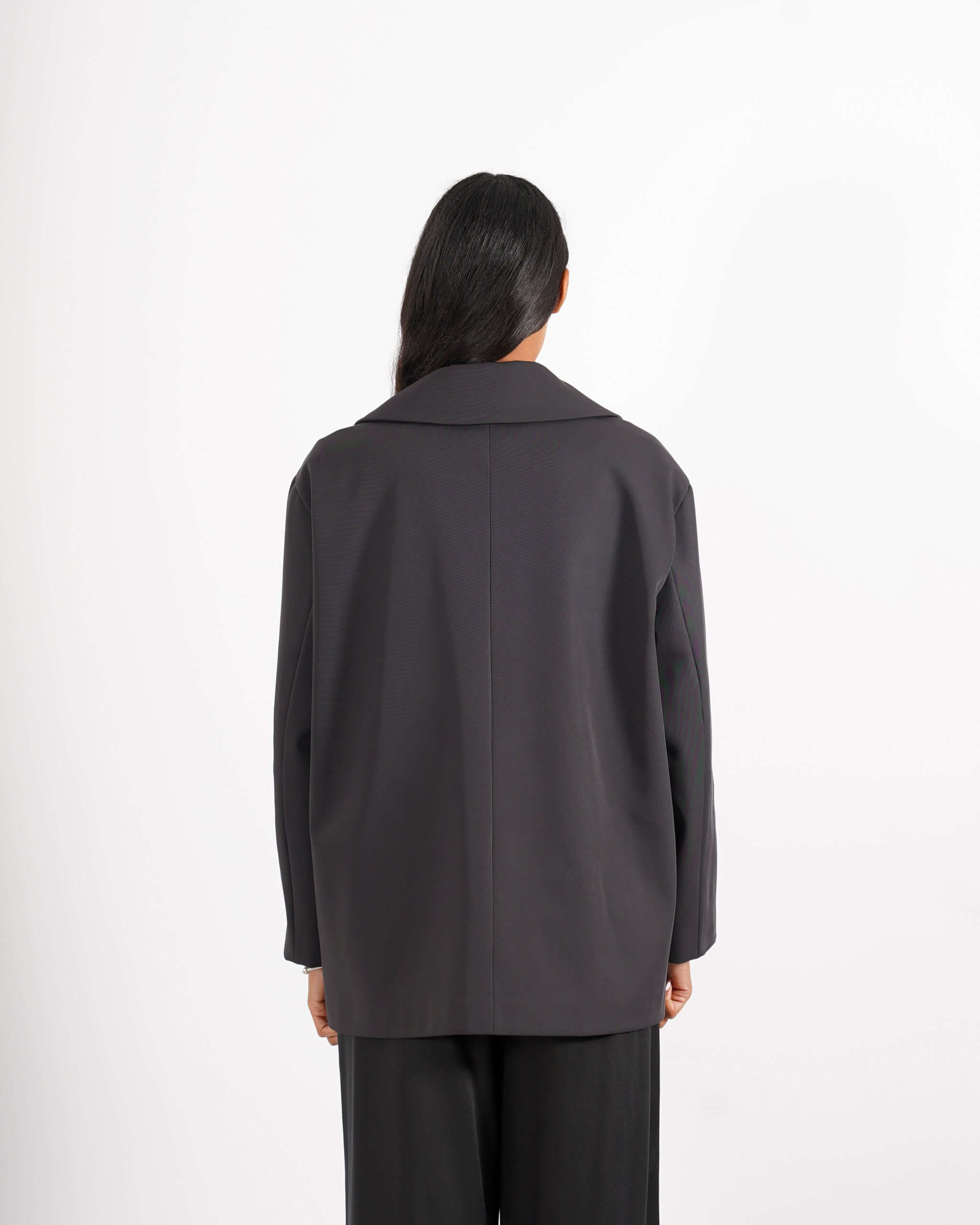 Giacca monopetto in tessuto nylon leggero - Donelle - Hope Fashion