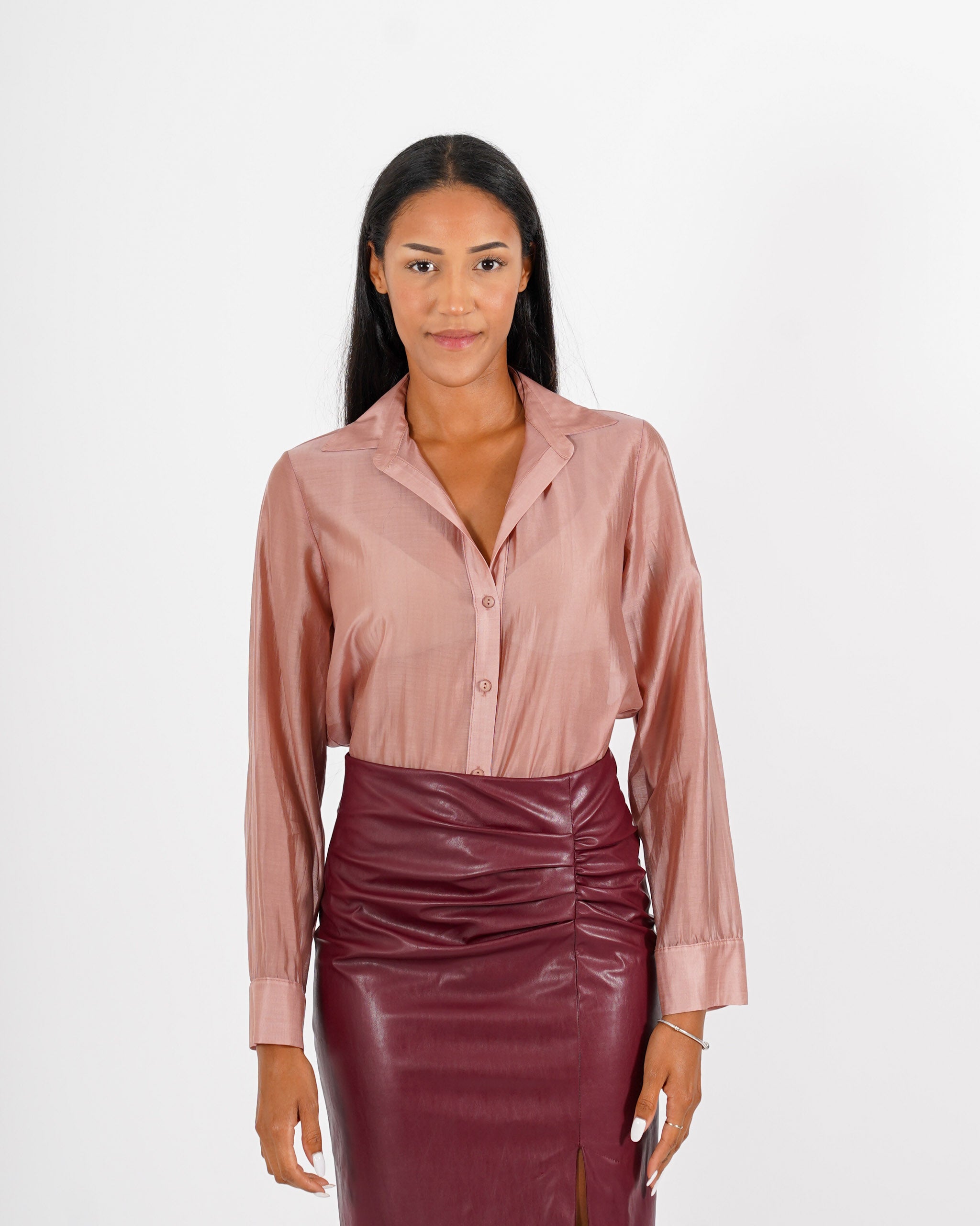 Camicia manica lunga regular fit - Selenia