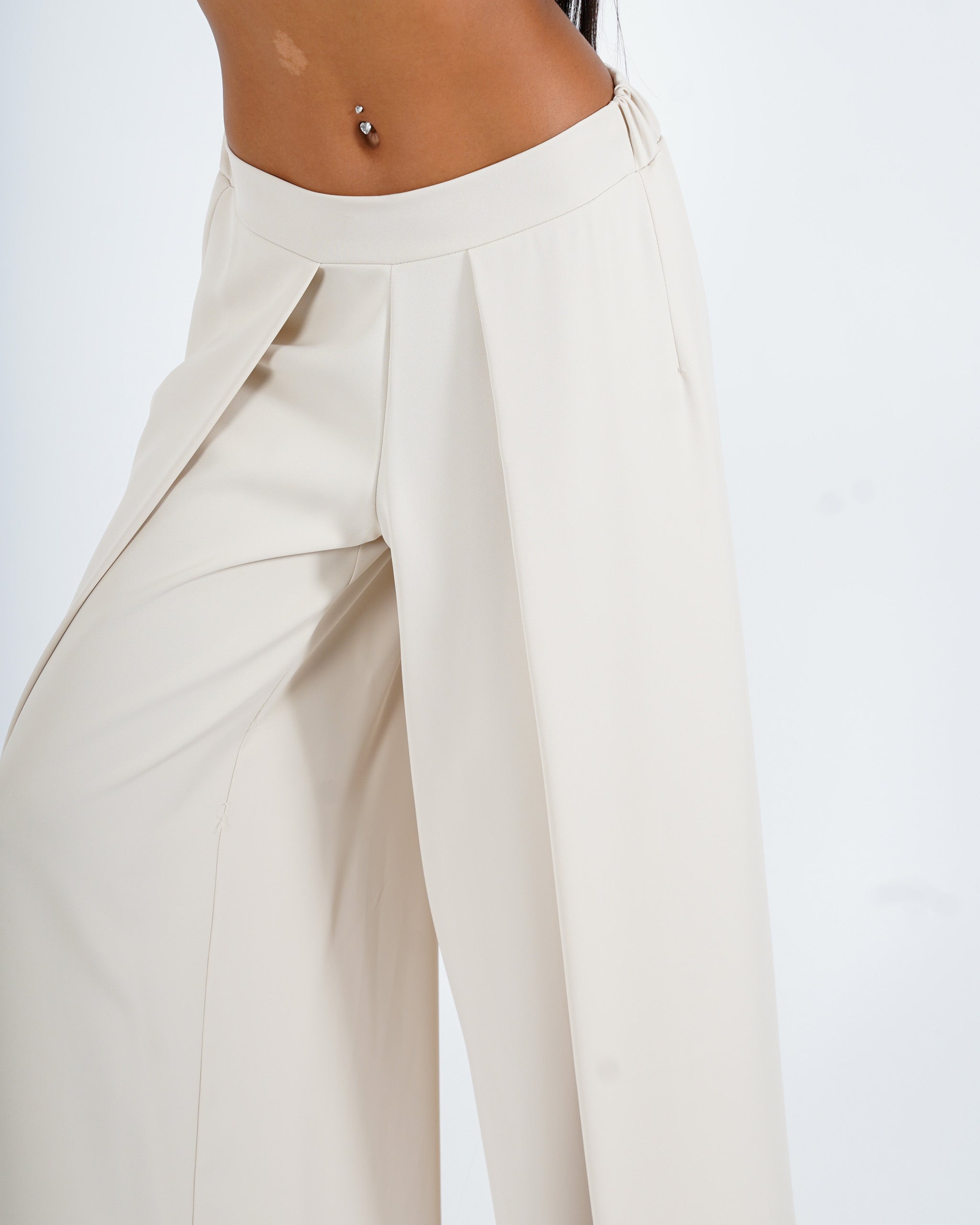 Pantaloni con bustino a gamba larga - Giuditta