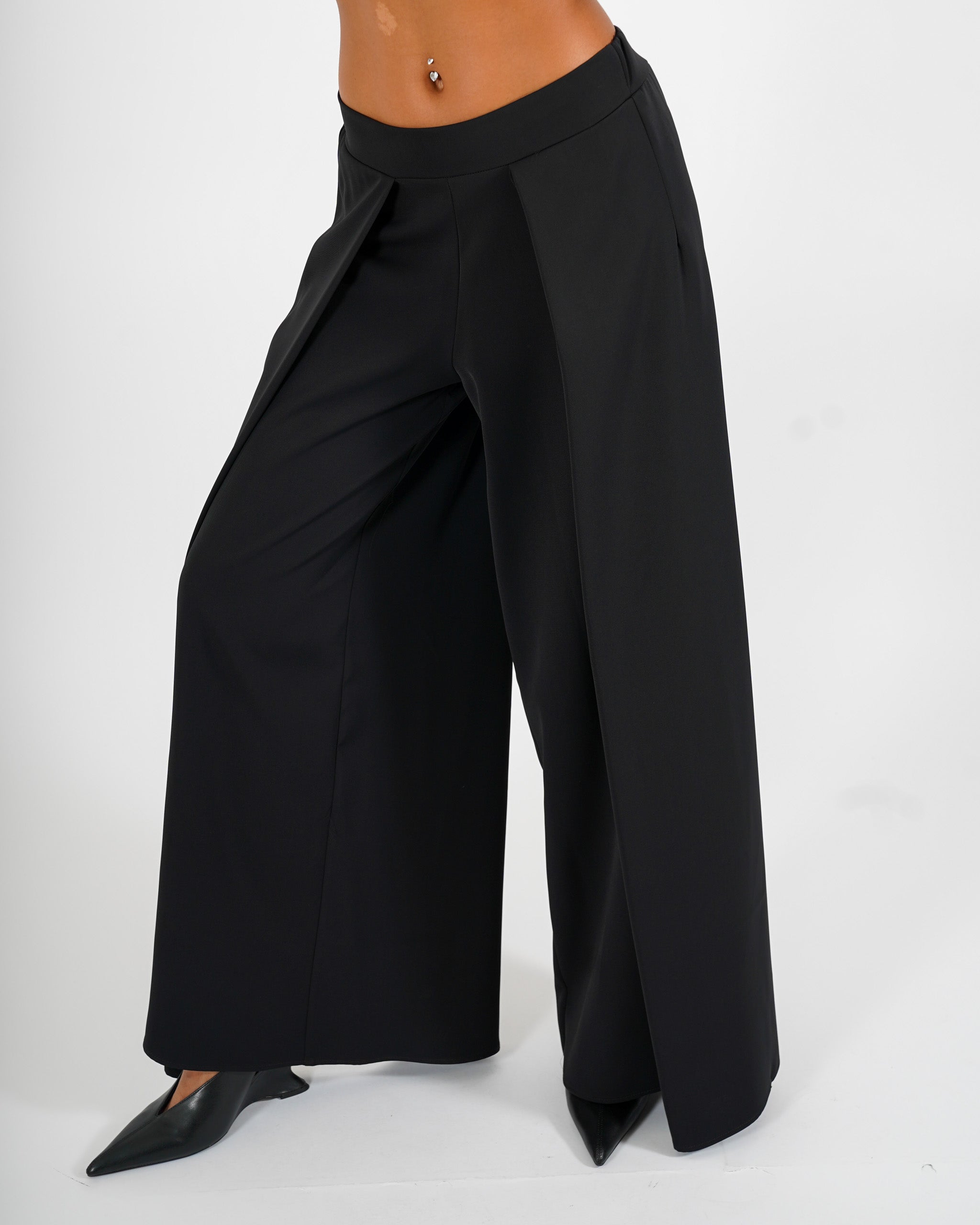 Pantaloni con bustino a gamba larga - Giuditta