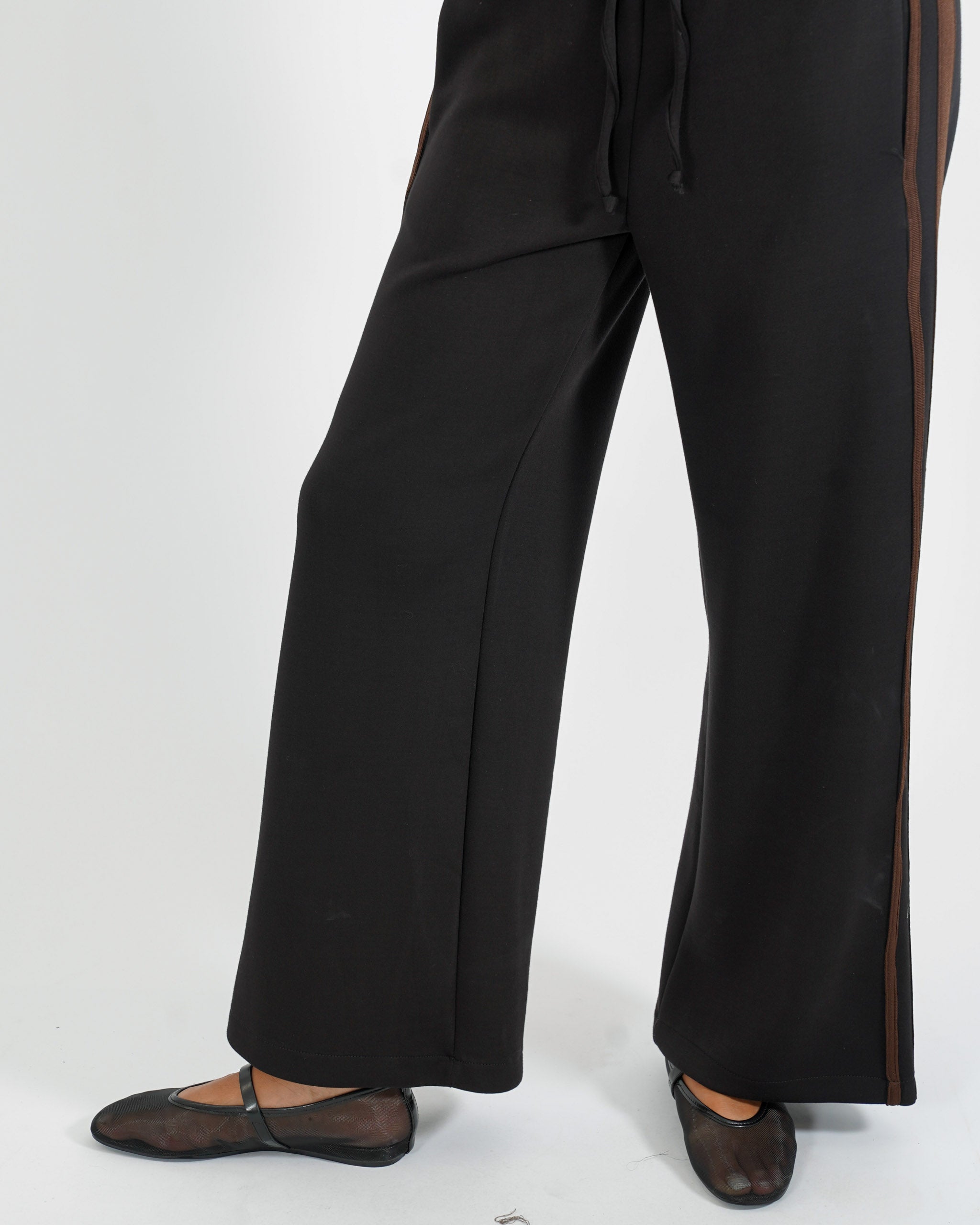 Pantaloni felpa con elastico e coulisse - Lucia
