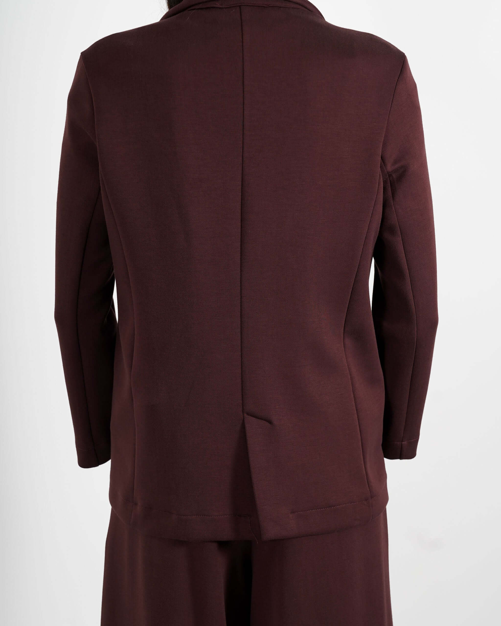 Blazer monopetto in tessuto felpa - Blinken - Hope Fashion