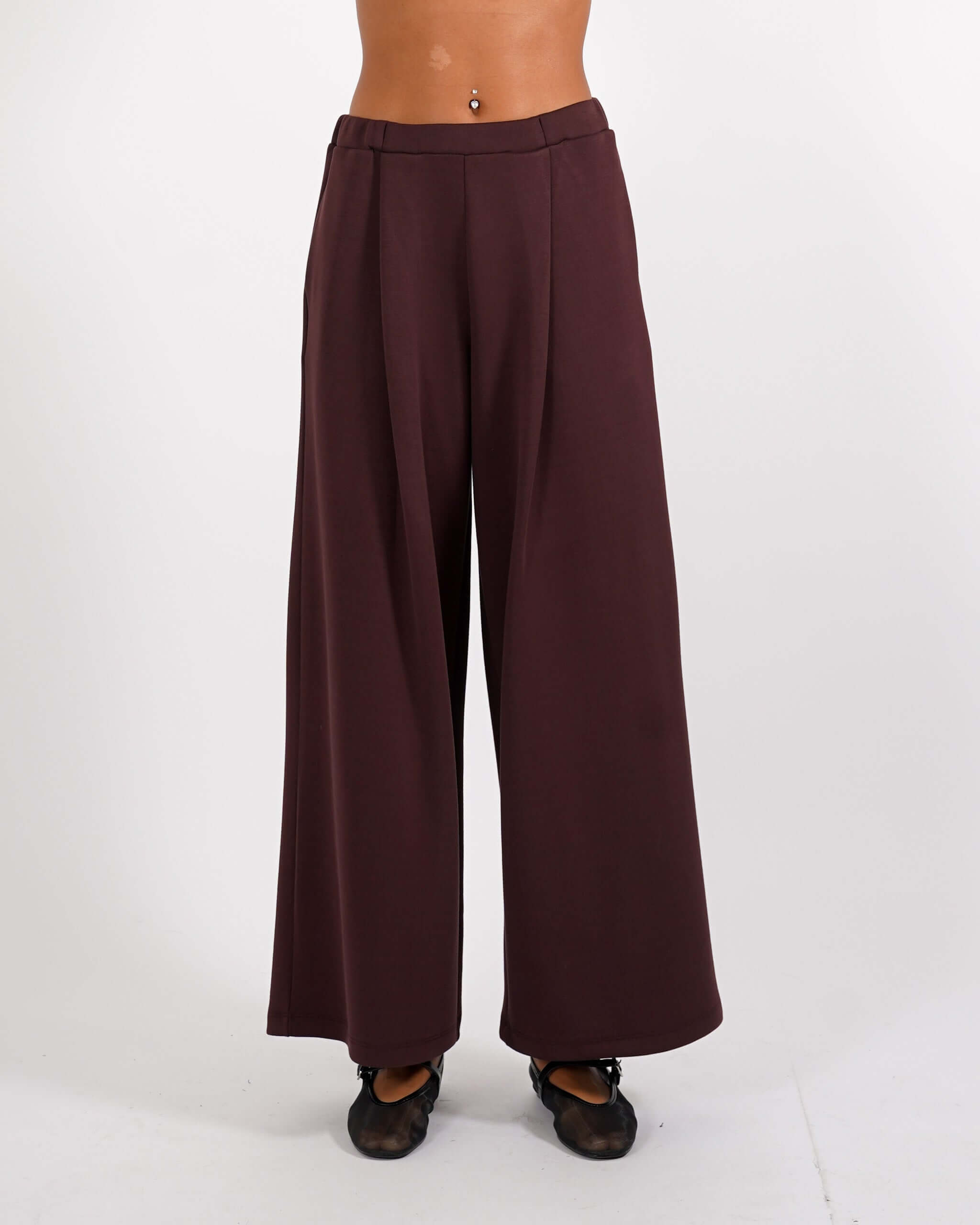 Pataloni regular fit in felpa - Shirley - Hope Fashion