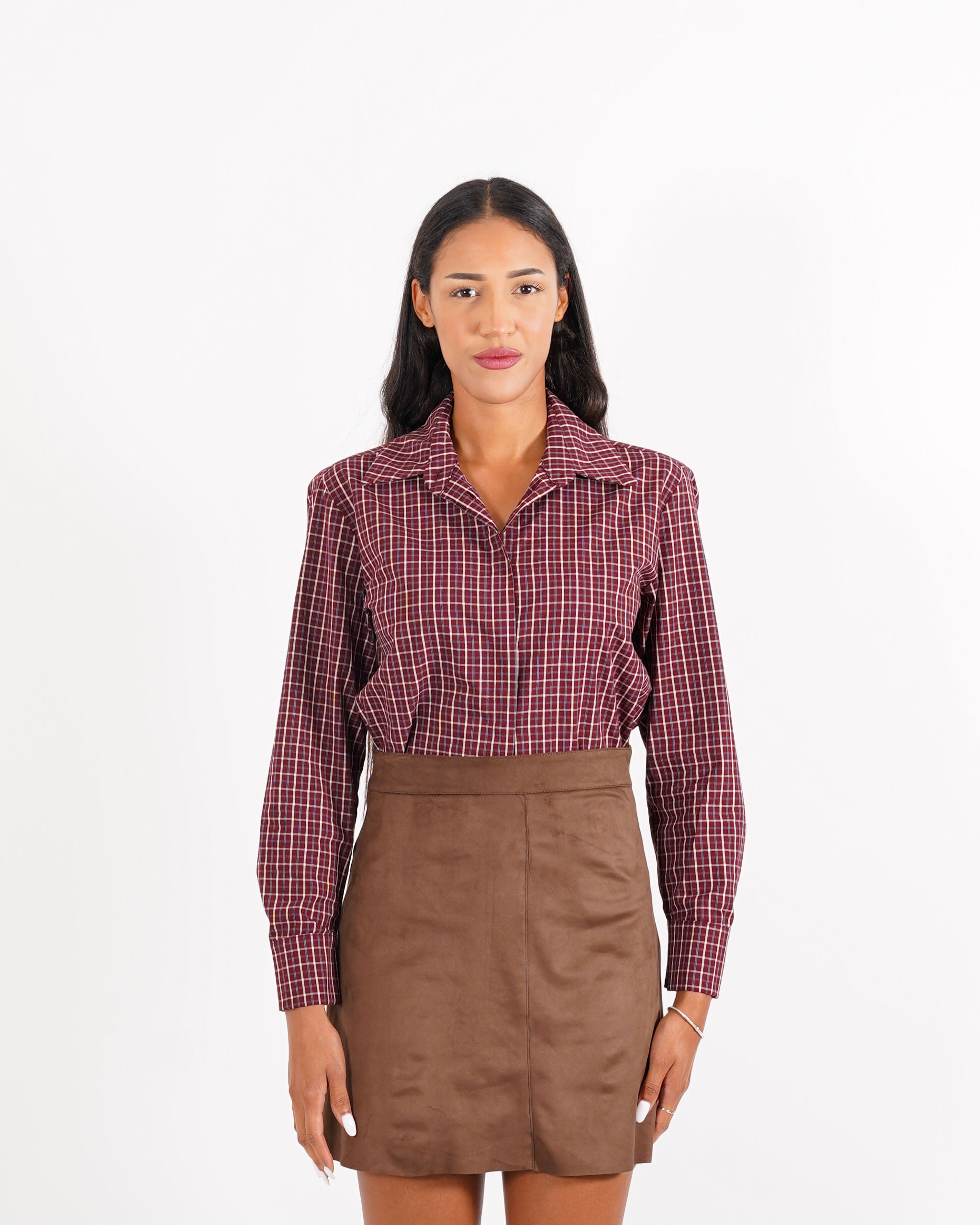 Minigonna in eco camoscio - Mabel - Hope Fashion