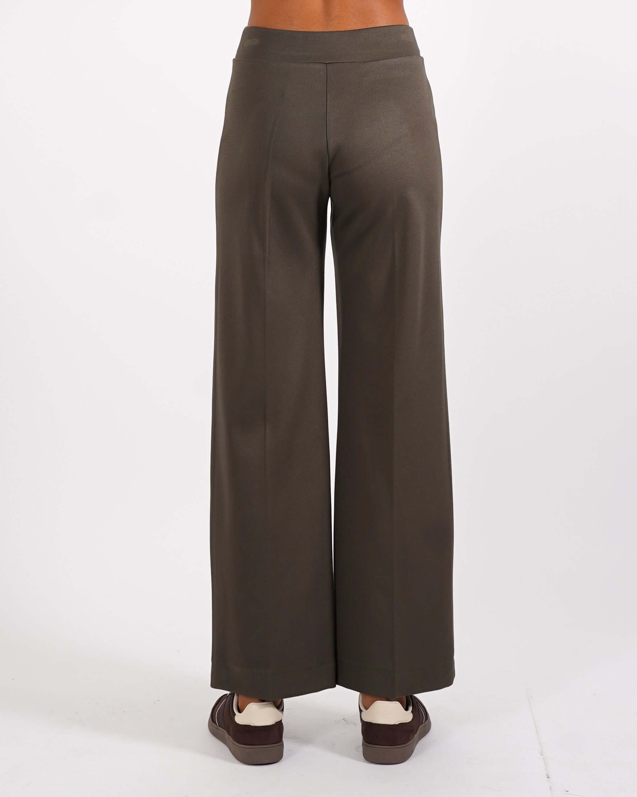 Pantaloni cropped in tessuto diagonale - Durango - Hope Fashion