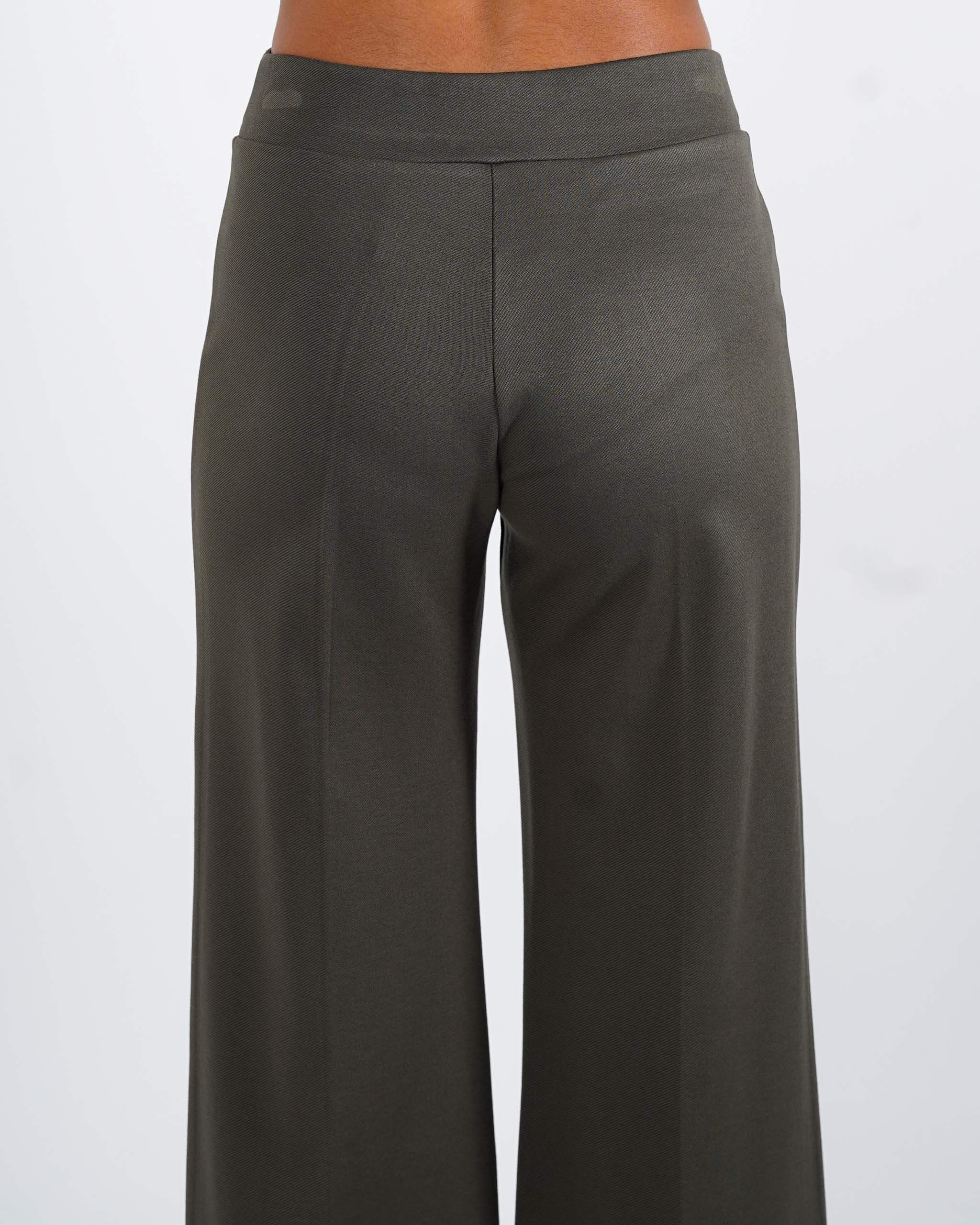 Pantaloni cropped in tessuto diagonale - Durango - Hope Fashion