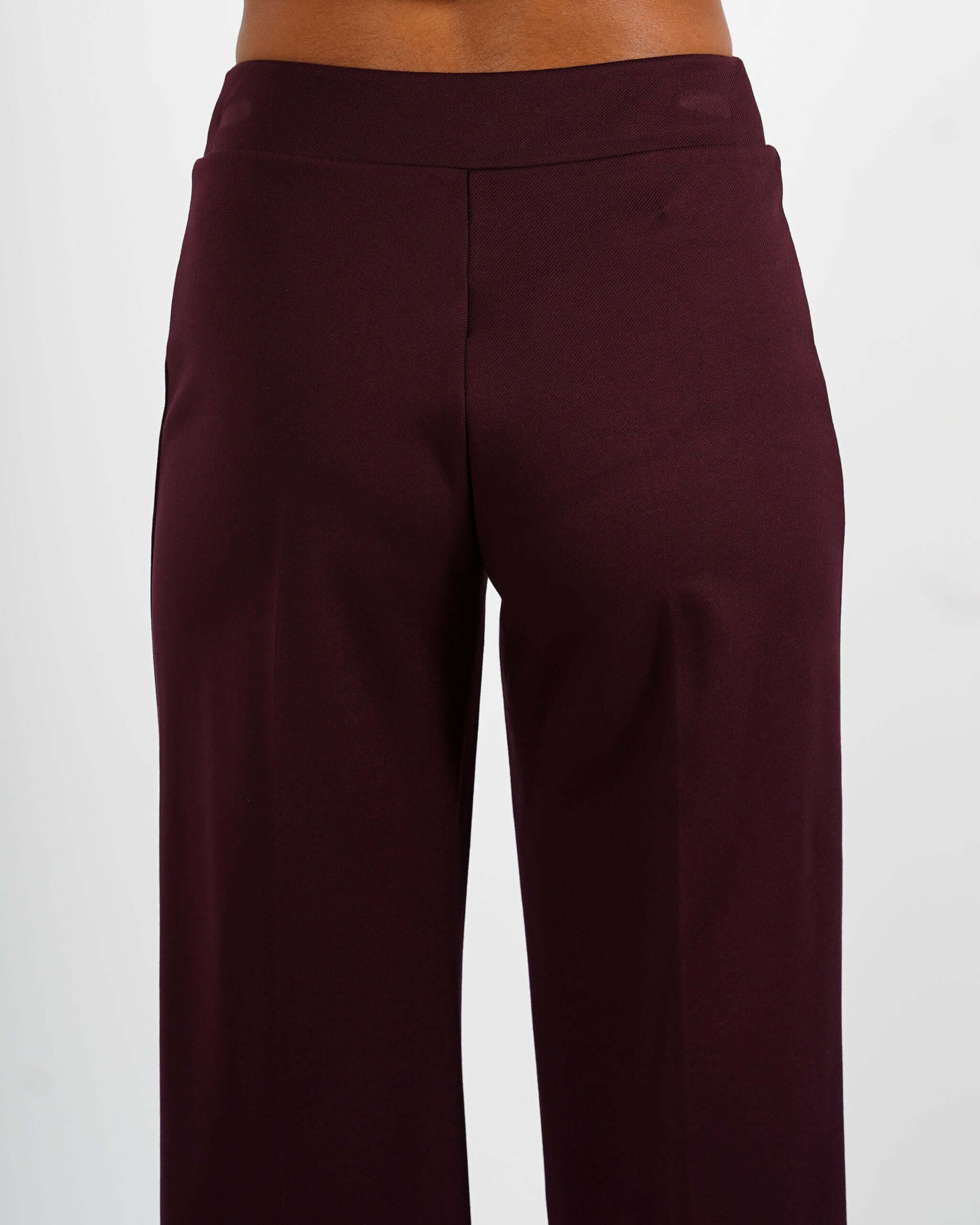 Pantaloni cropped in tessuto diagonale - Durango - Hope Fashion