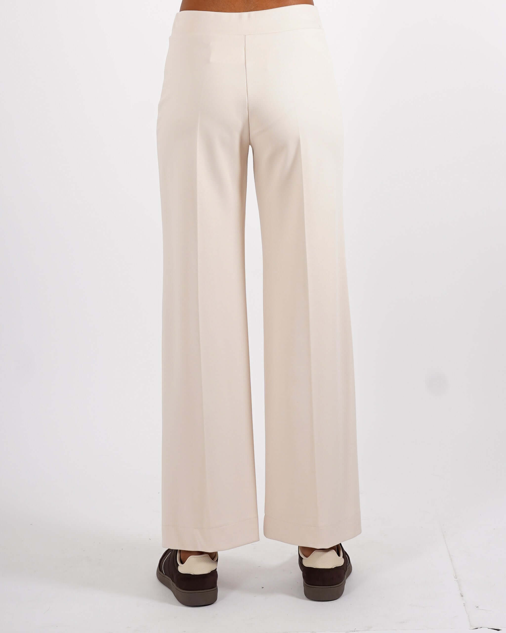 Pantaloni cropped in tessuto diagonale - Durango - Hope Fashion