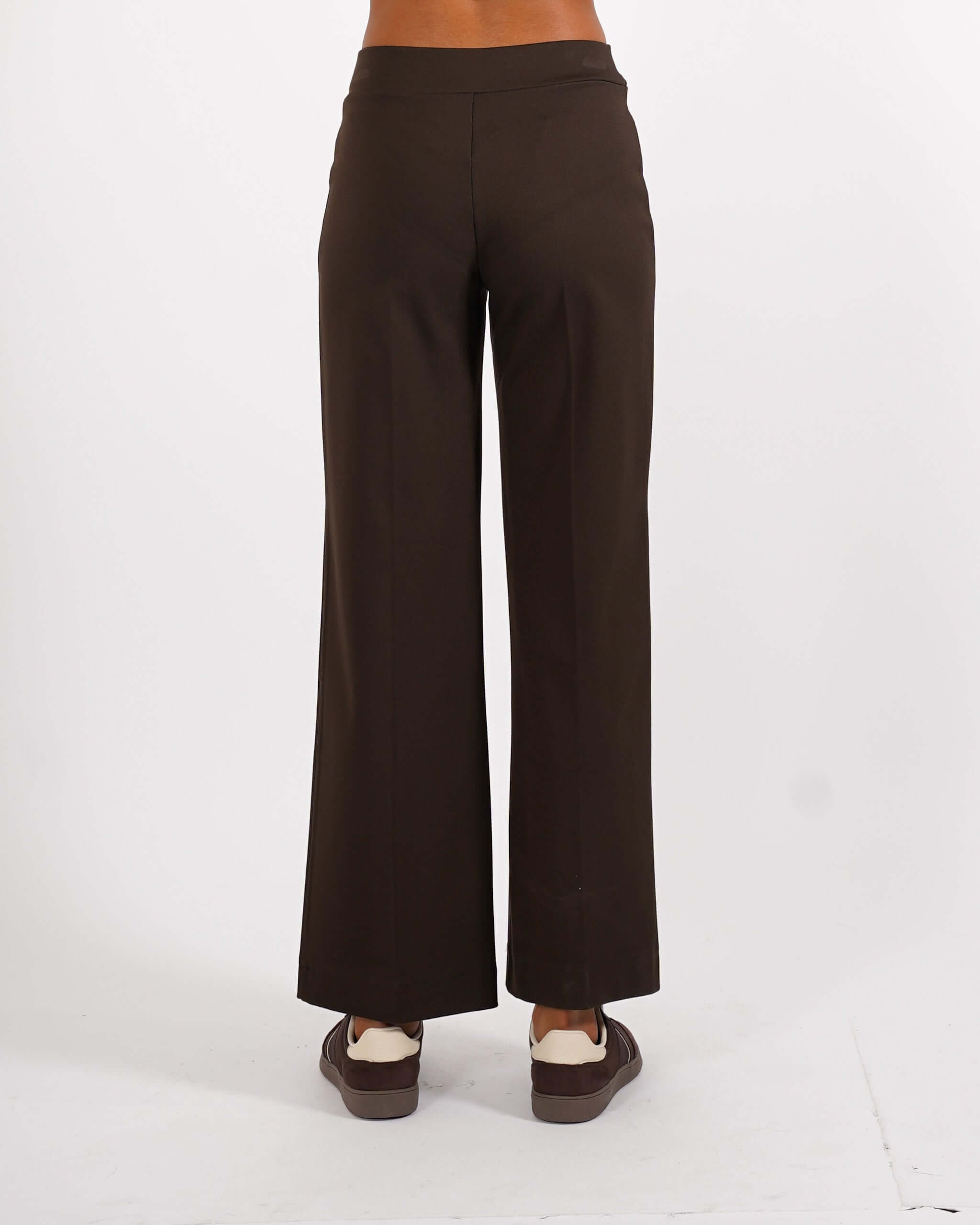 Pantaloni cropped in tessuto diagonale - Durango - Hope Fashion