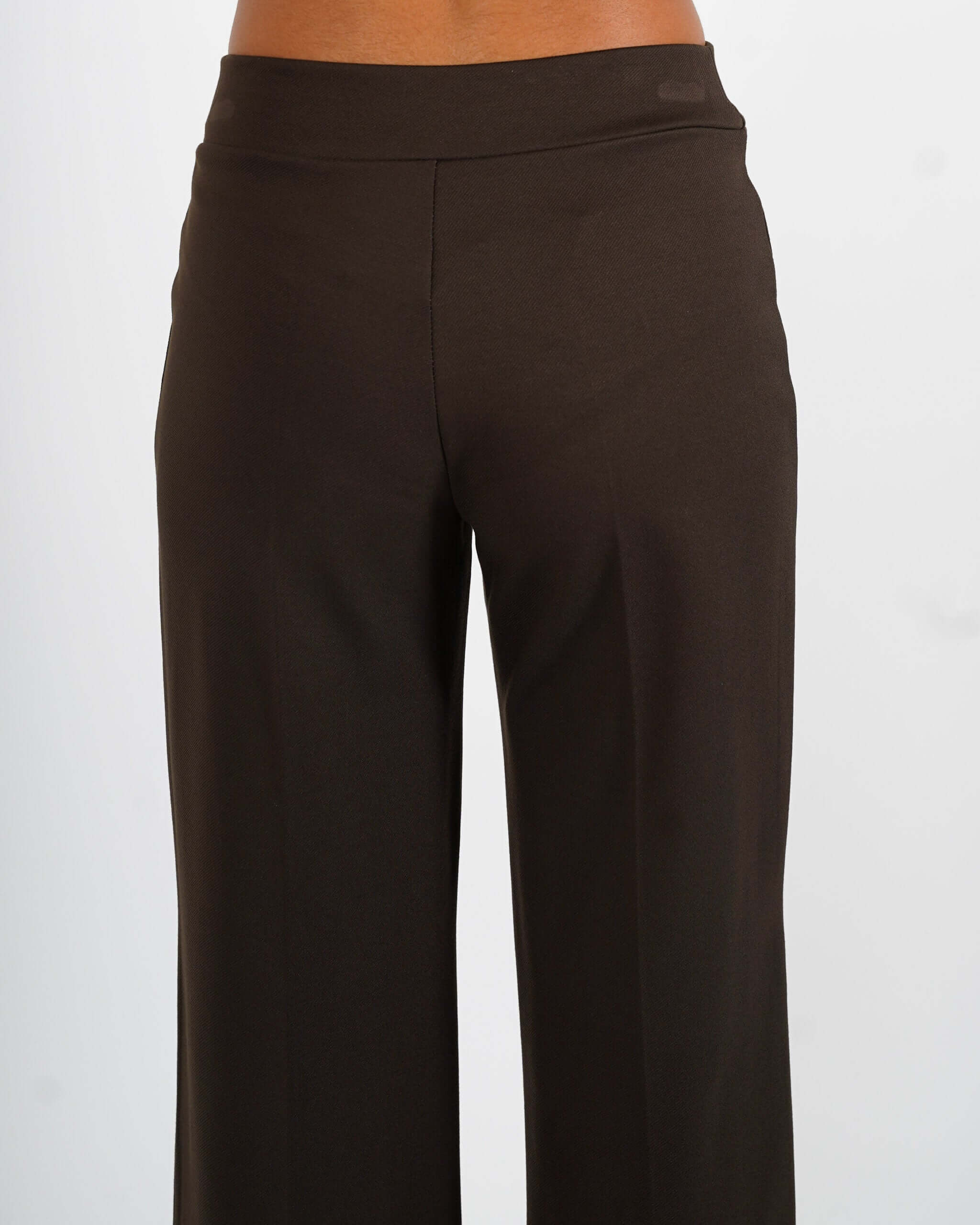 Pantaloni cropped in tessuto diagonale - Durango - Hope Fashion