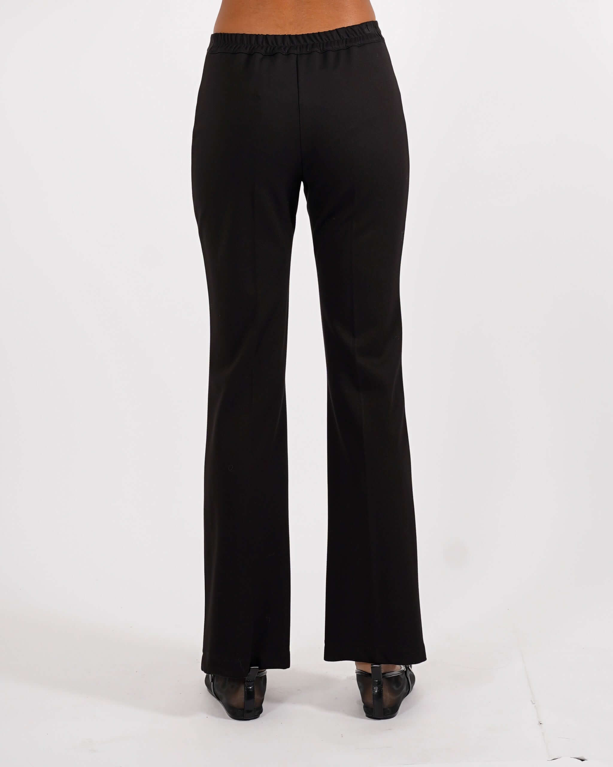 Pantaloni a zampa in punto stoffa - Obregon - Hope Fashion