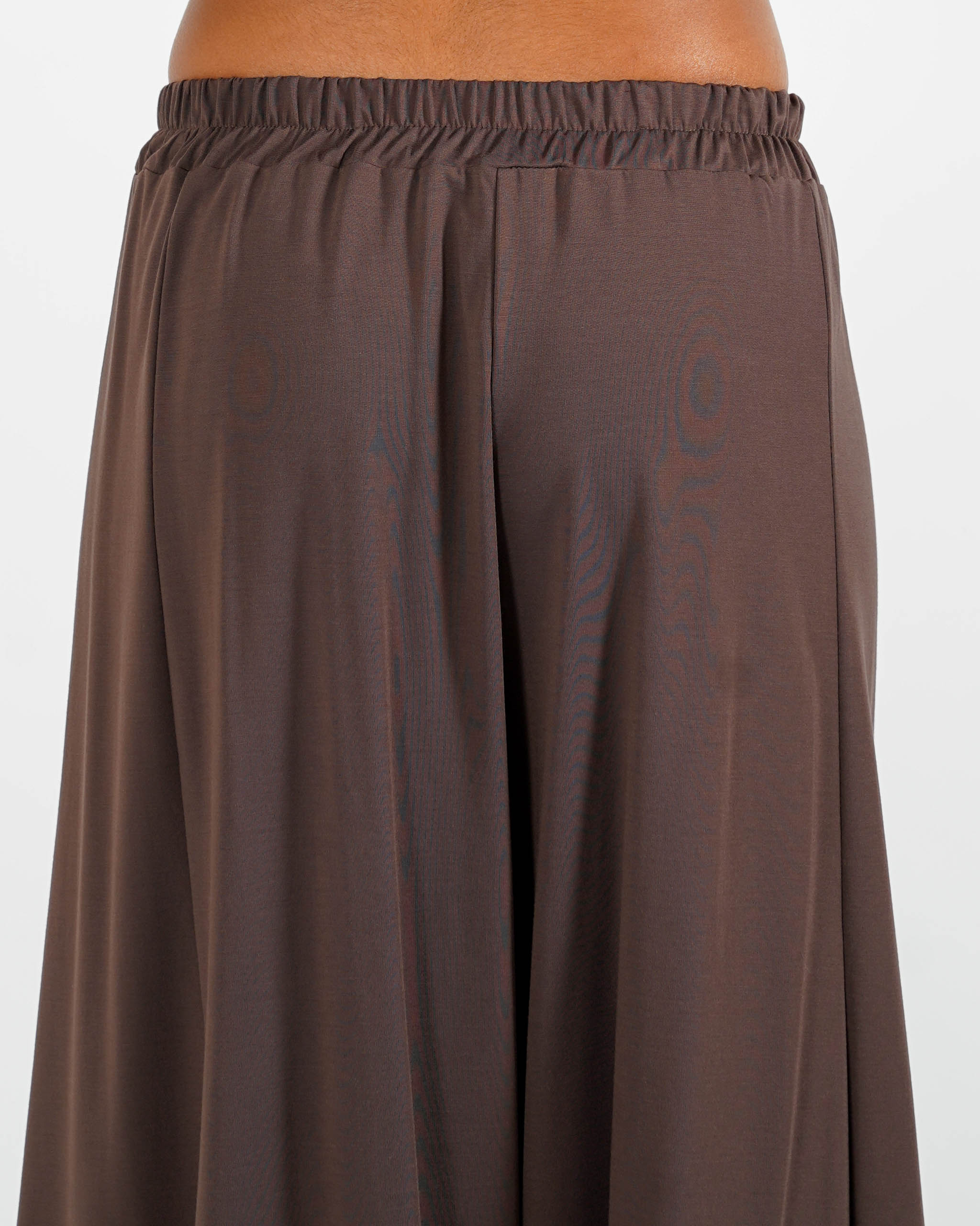 Pantaloni con baschina e gamba larga - Karen