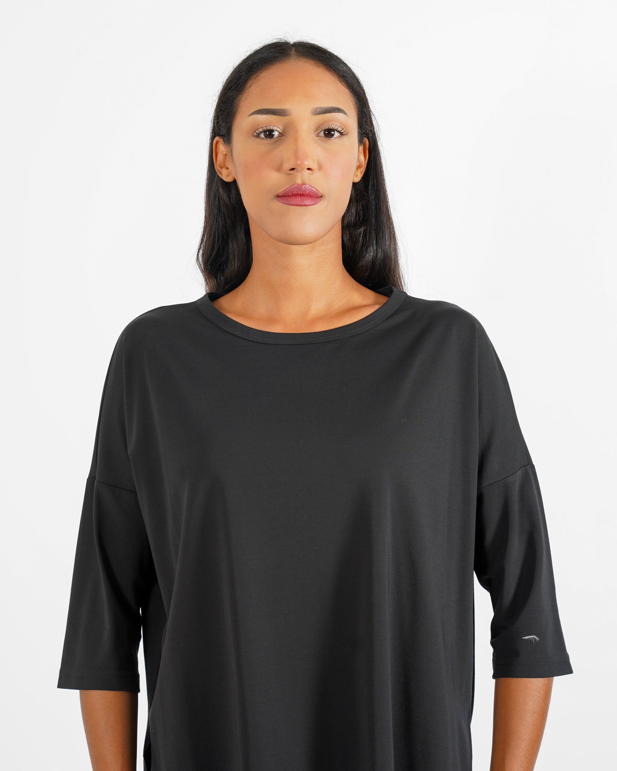 Blusa girocollo manica raglan - Odiosa