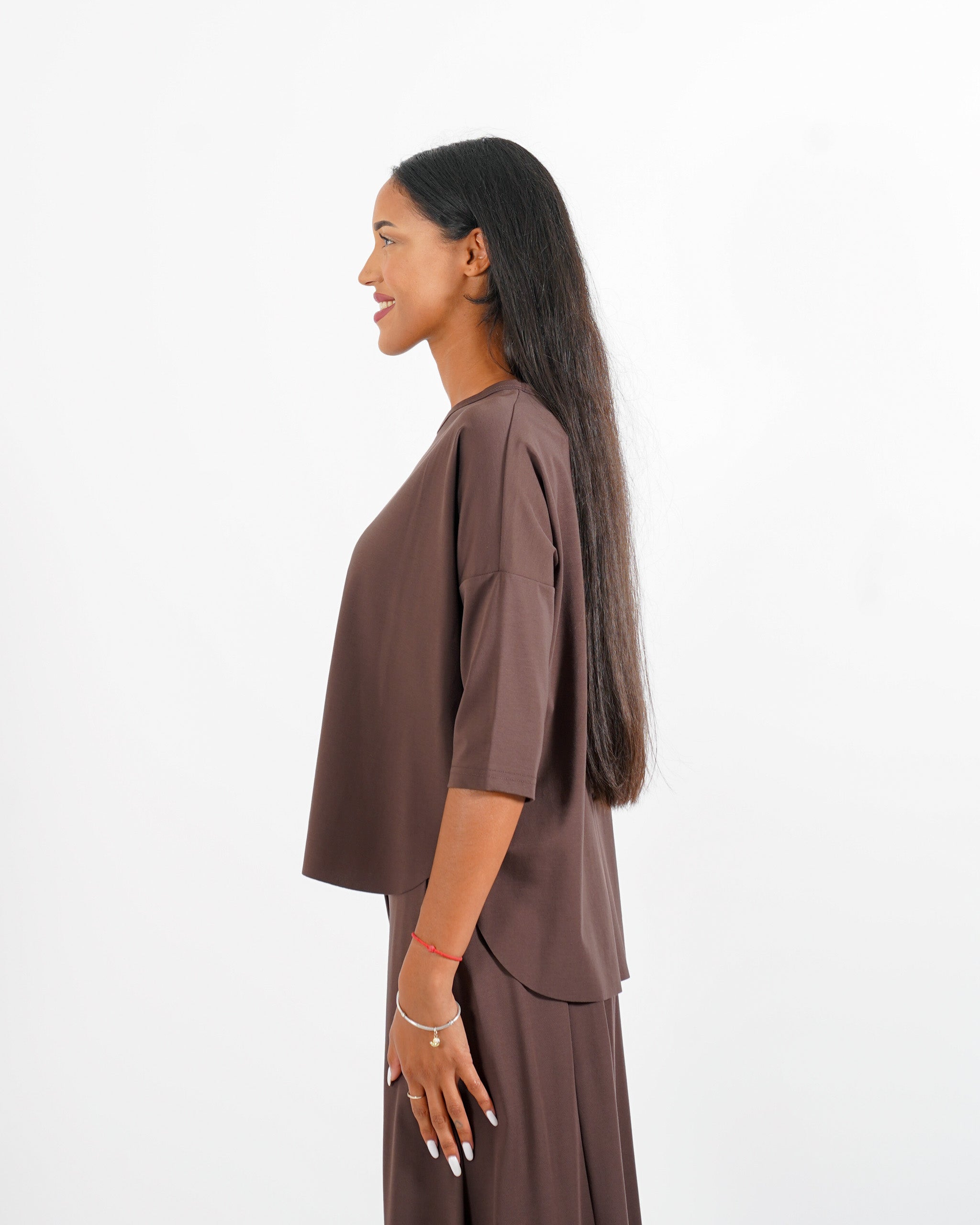 Blusa girocollo manica raglan - Odiosa