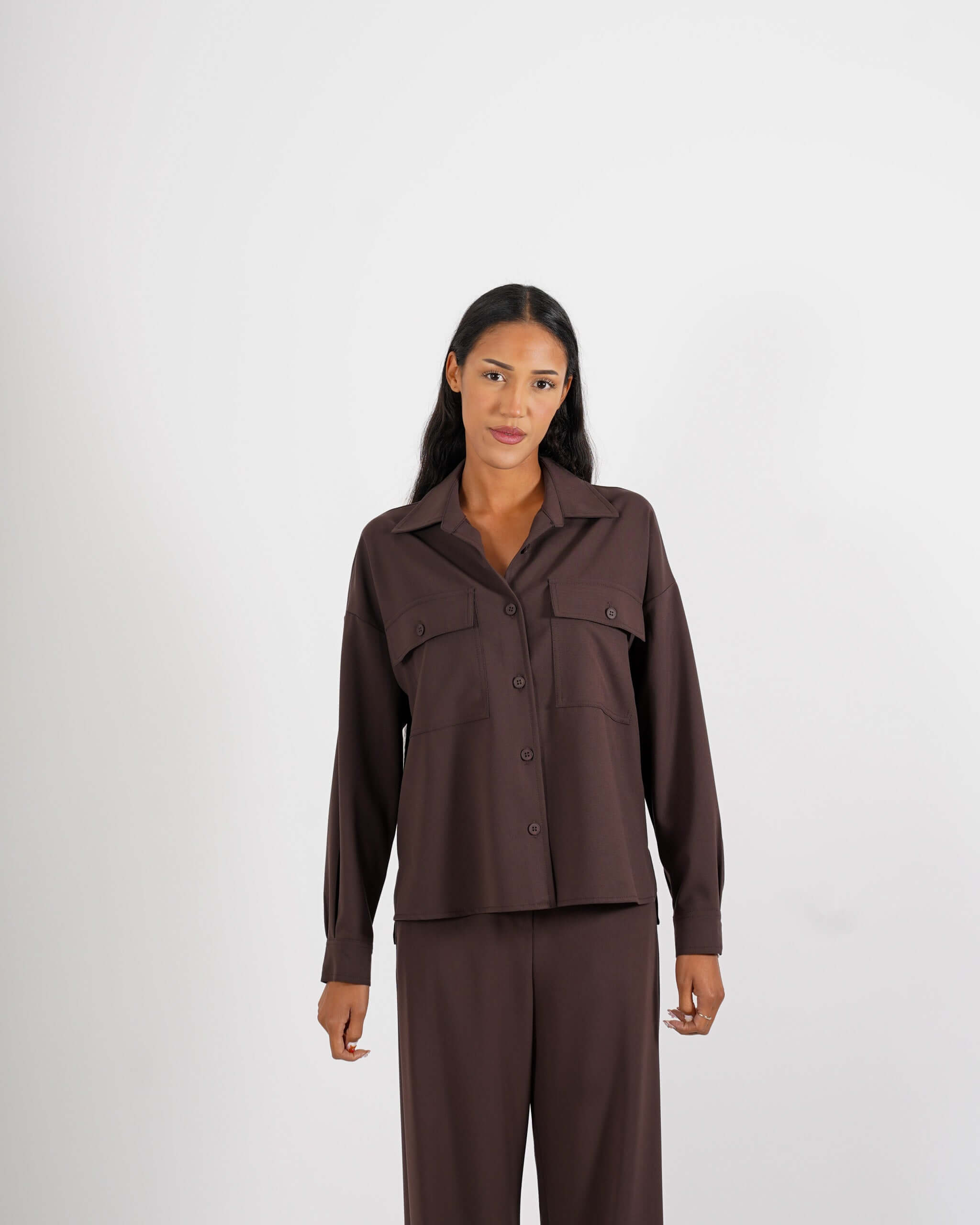 Camicia con tasche a toppe - Scontrosa - Hope Fashion