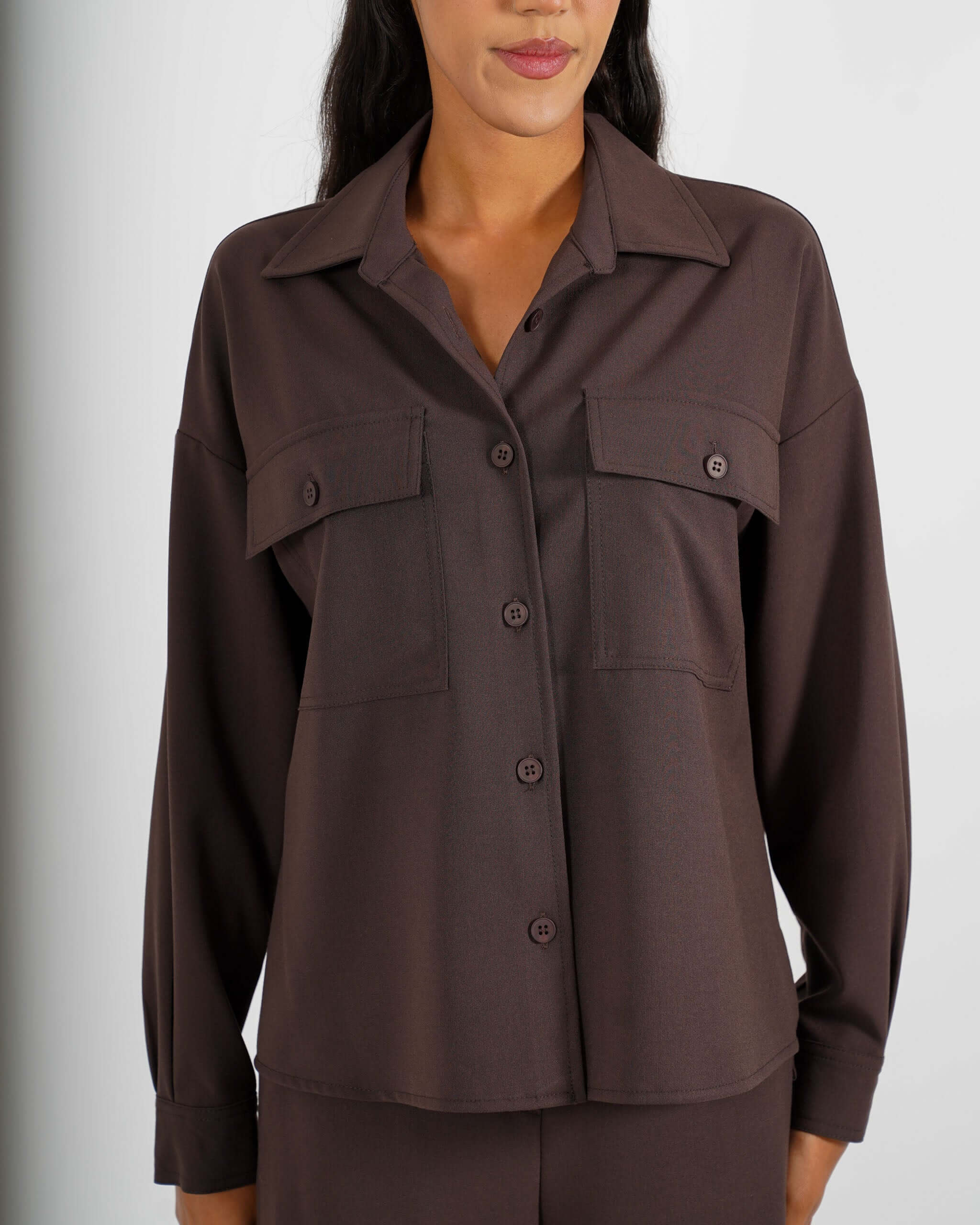 Camicia con tasche a toppe - Scontrosa - Hope Fashion