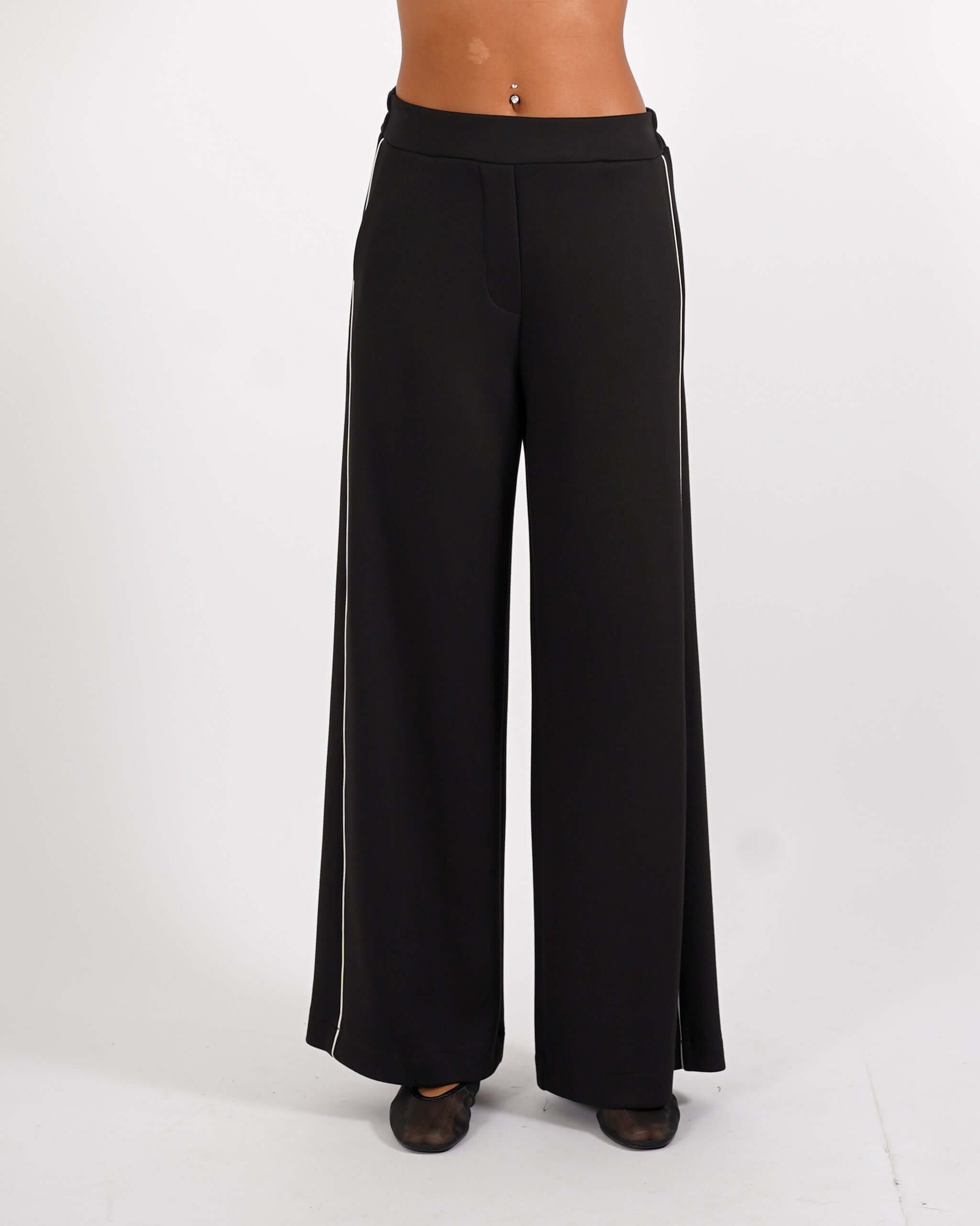 Pantaloni palazzo in felpa - Gubbio - Hope Fashion