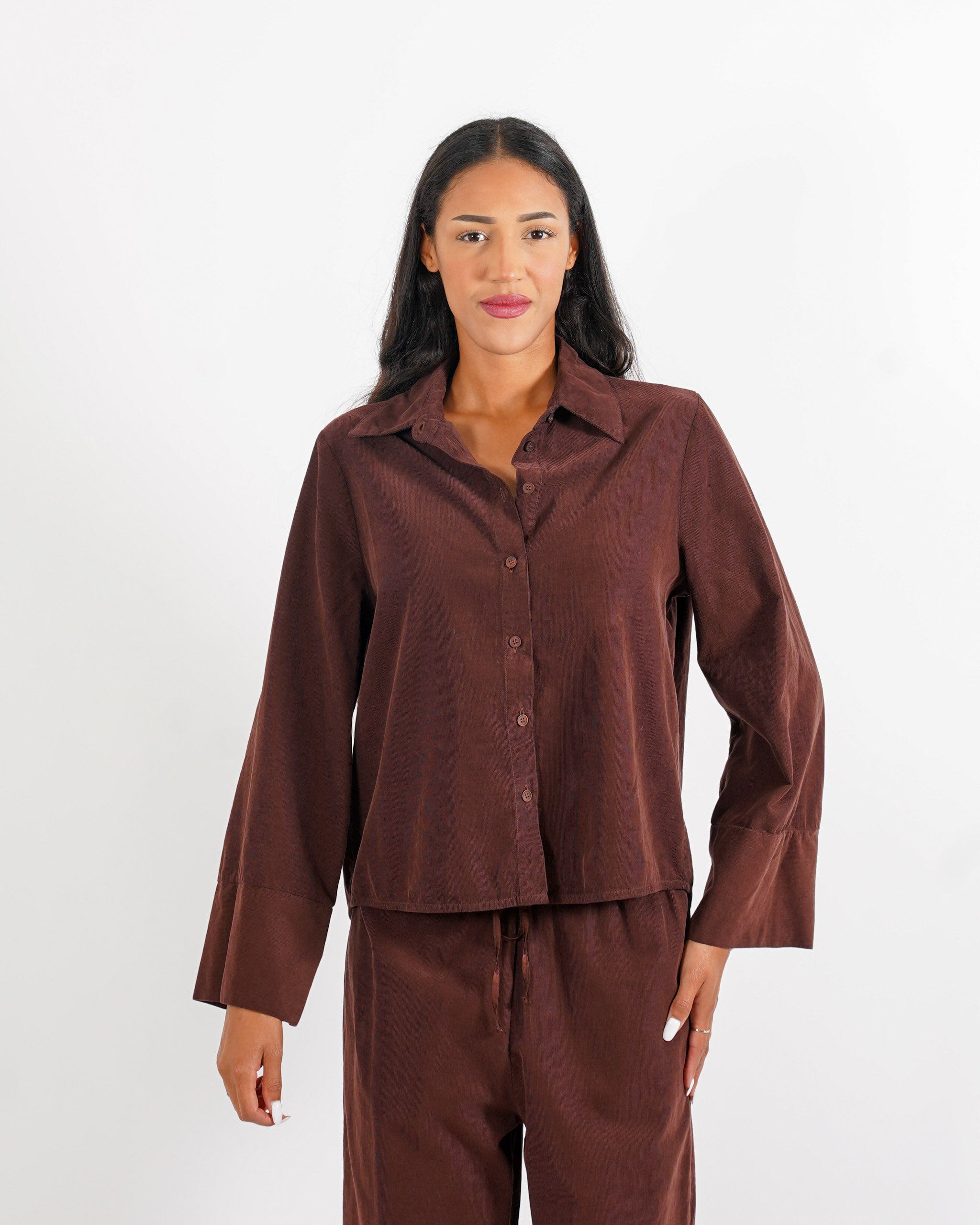 Camicia in velluto mille righe - Graziosa - Hope Fashion