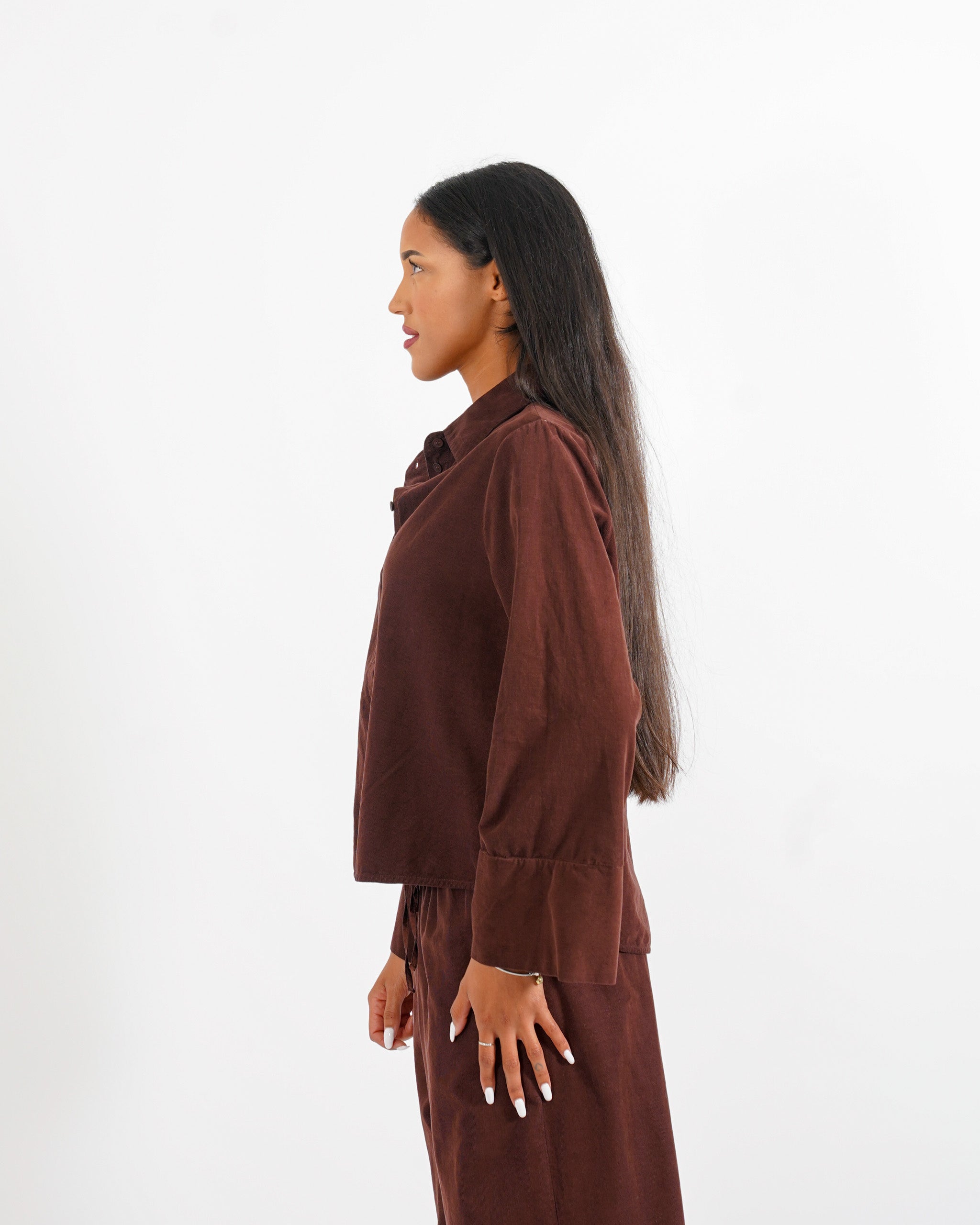 Camicia in velluto mille righe - Graziosa - Hope Fashion