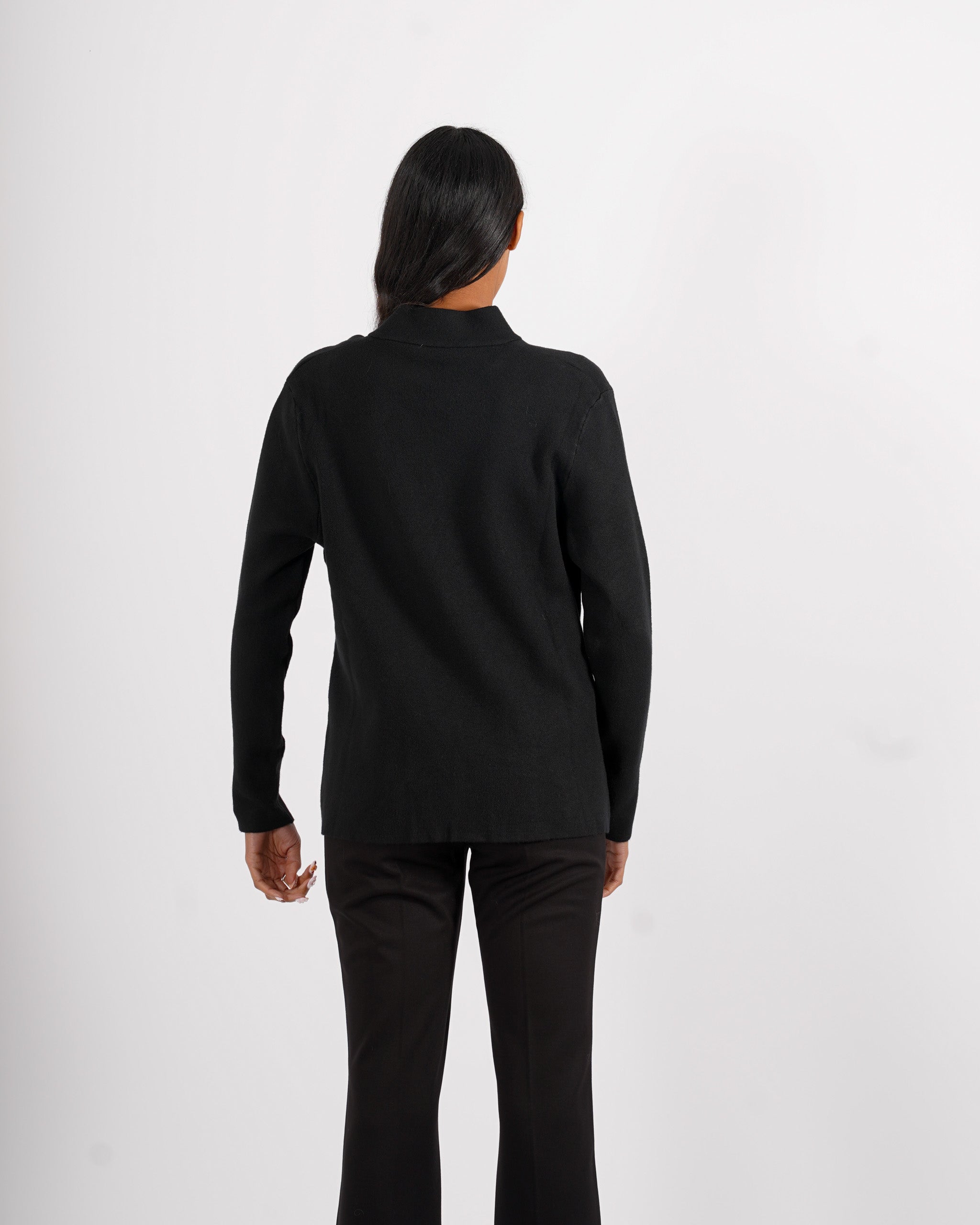 Cardigan in maglia con un bottone - Marocco